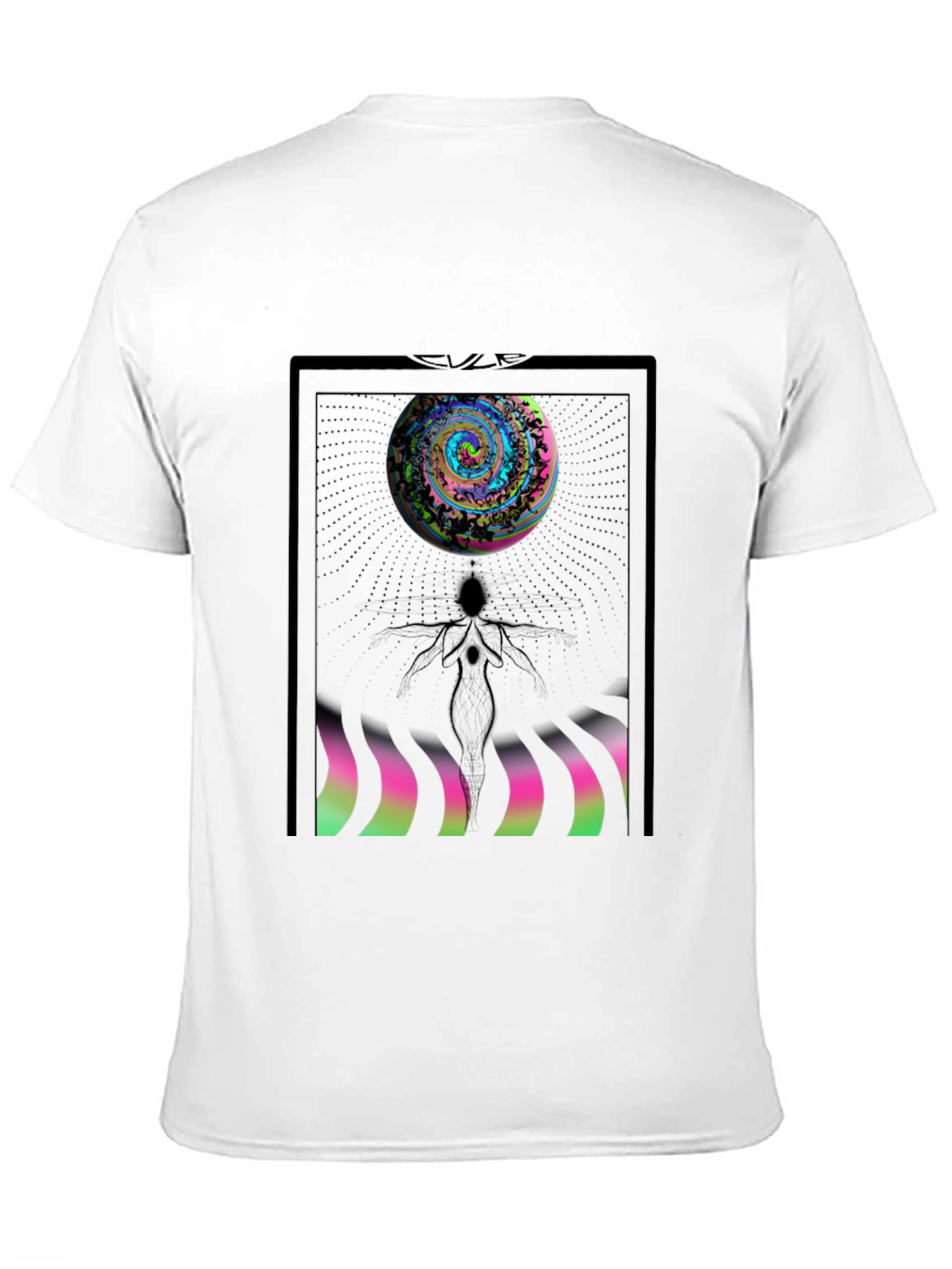 Abstract Art Graphic Print T-Shirt
