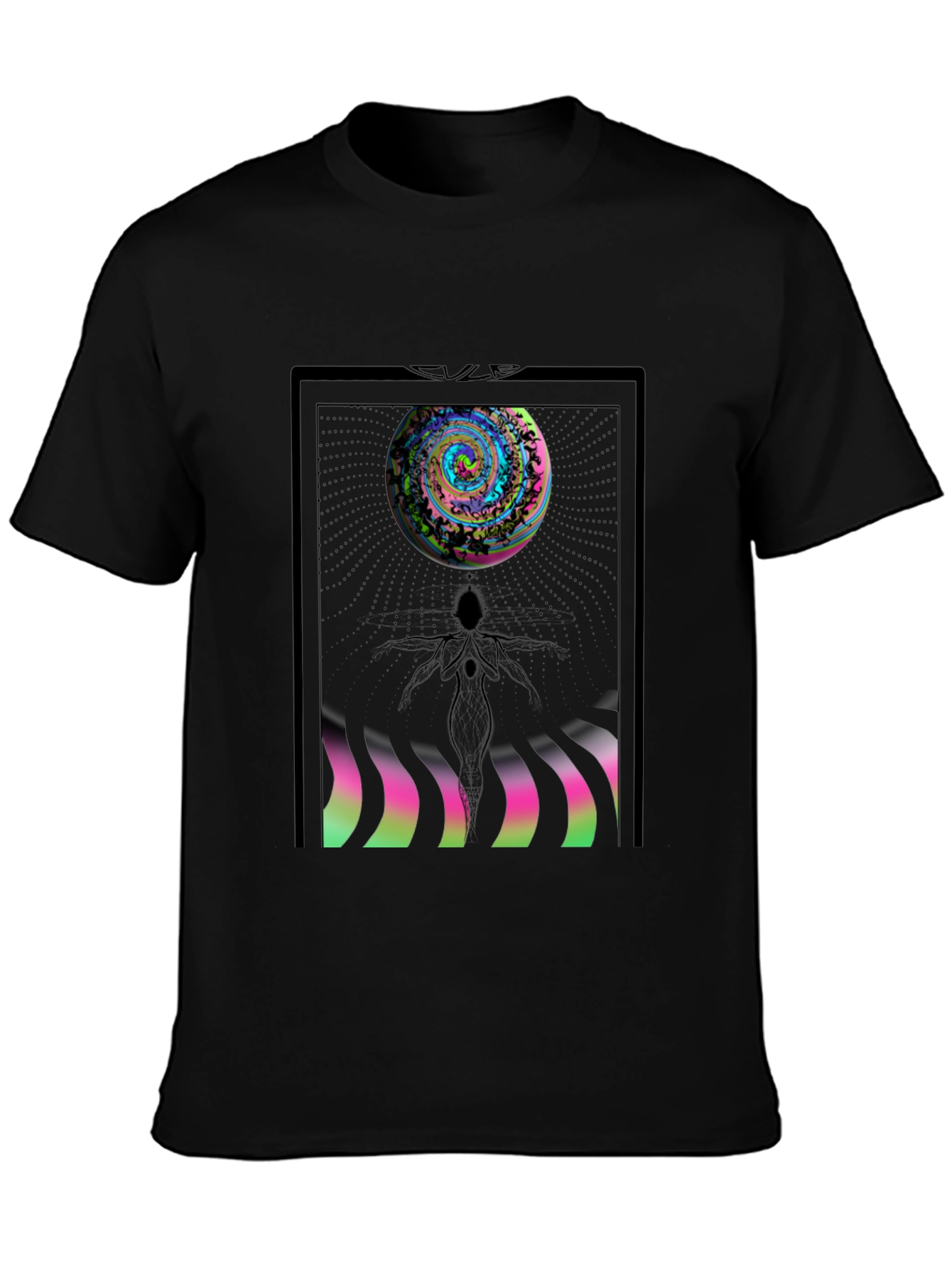 Abstract Art Graphic Print T-Shirt