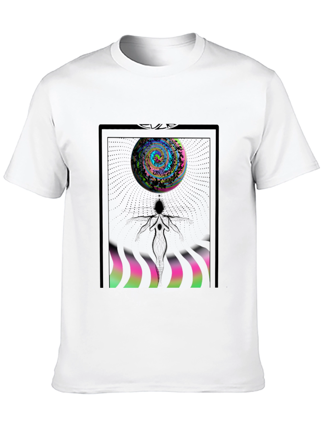 Abstract Art Graphic Print T-Shirt