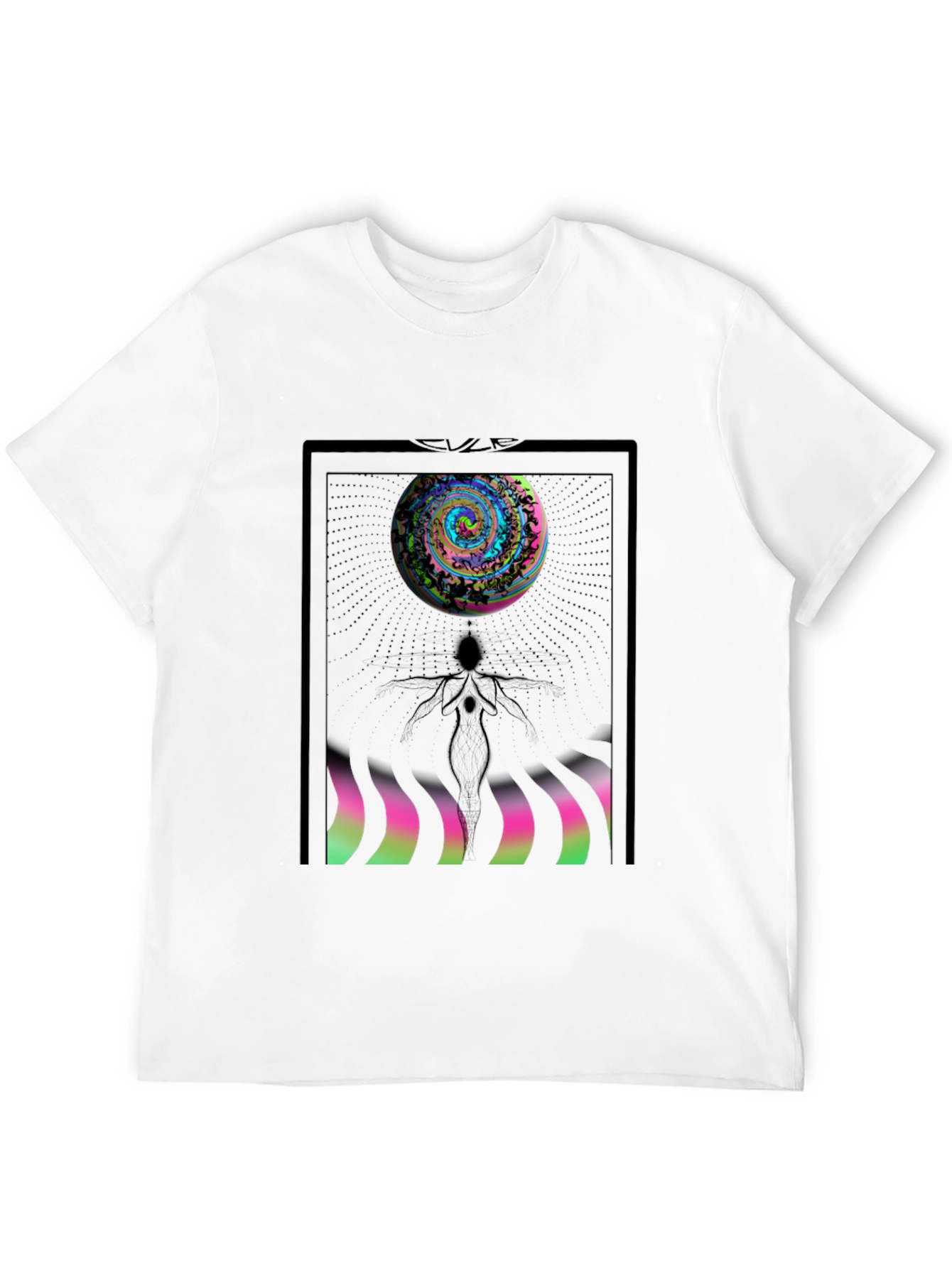 Abstract Art Graphic Print T-Shirt