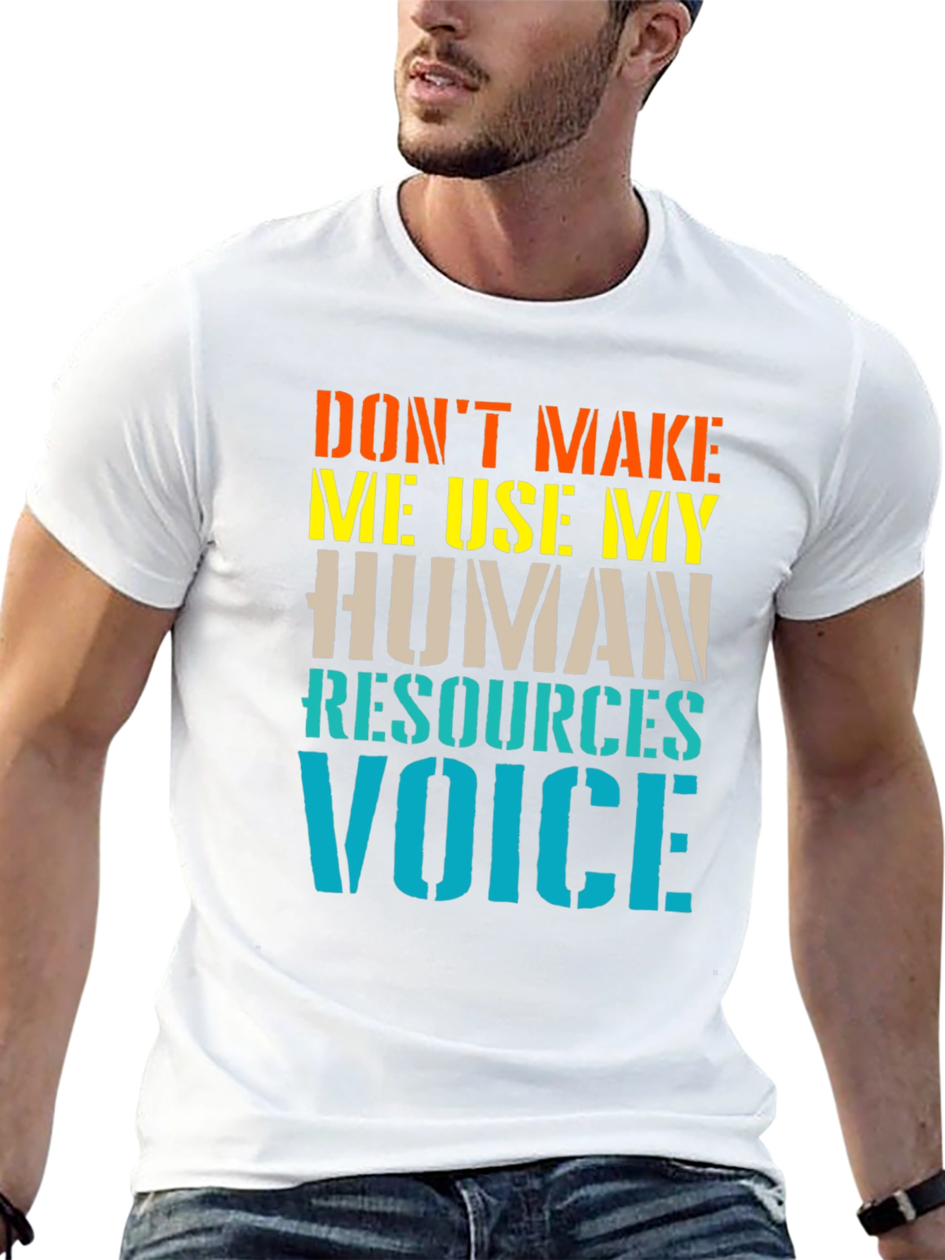 Human Resources Voice Funny T-Shirt