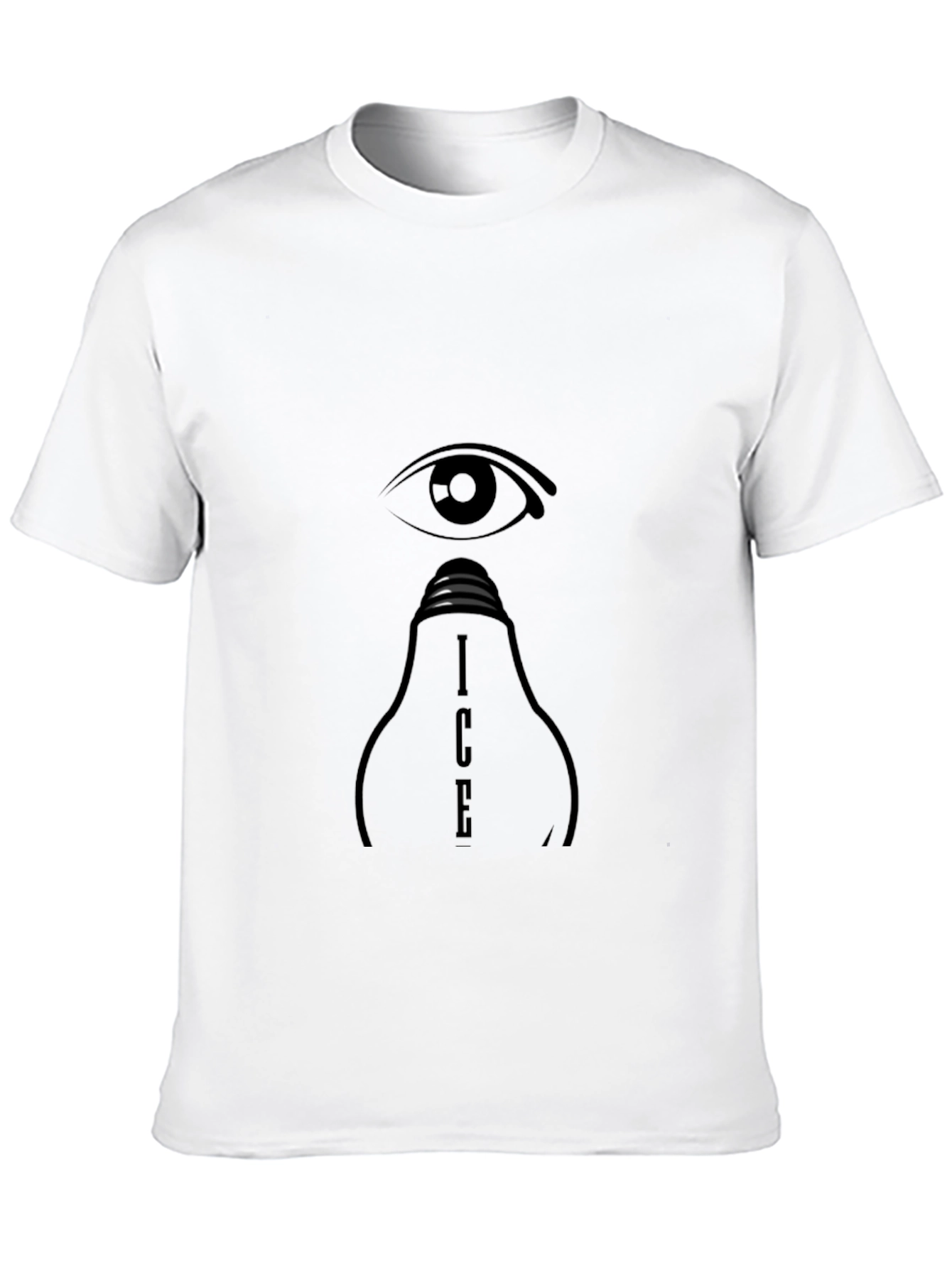 Eye See Lightbulb Graphic T-Shirt