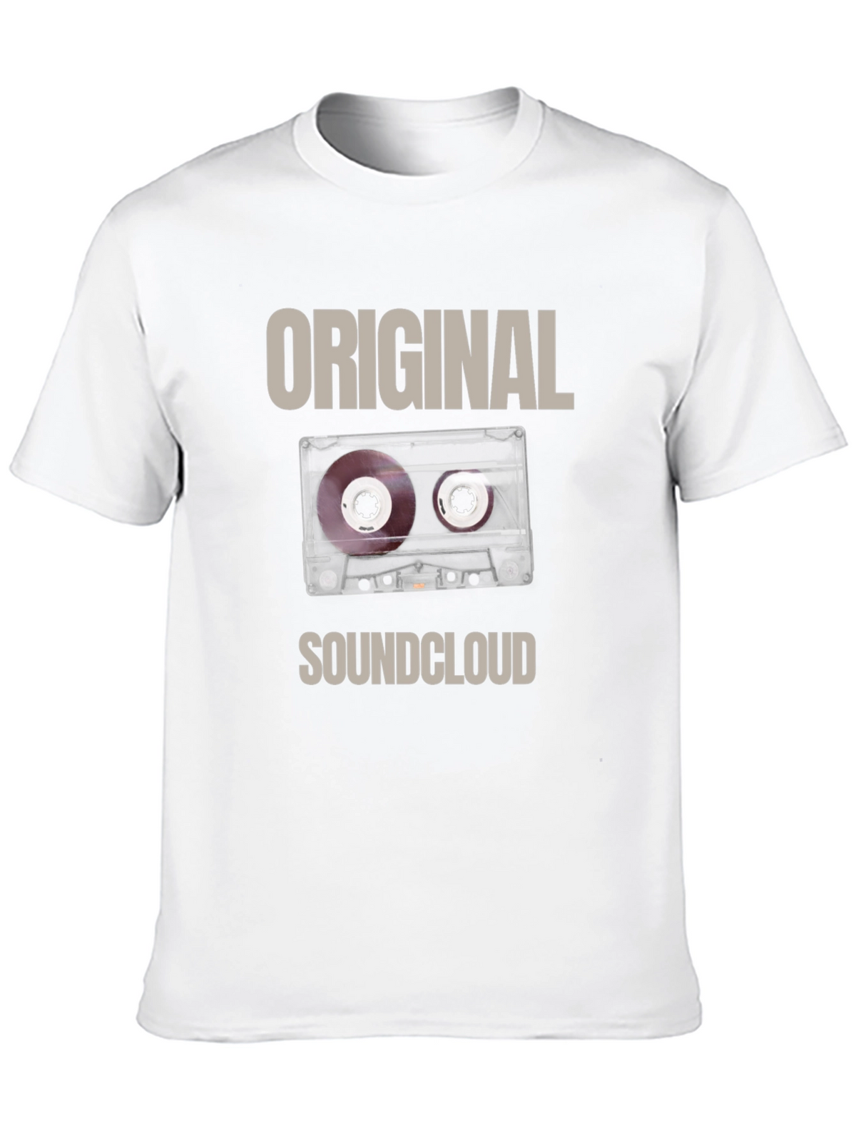 Original SoundCloud Cassette Tape Graphic T-Shirt