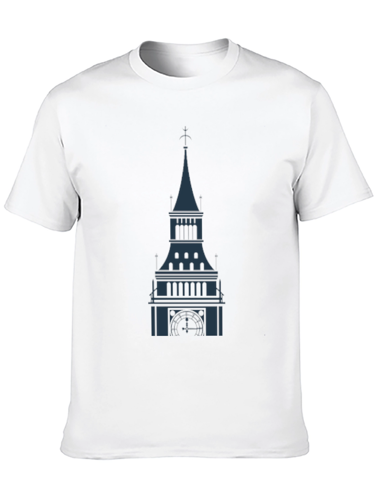 Tower Graphic Black T-Shirt