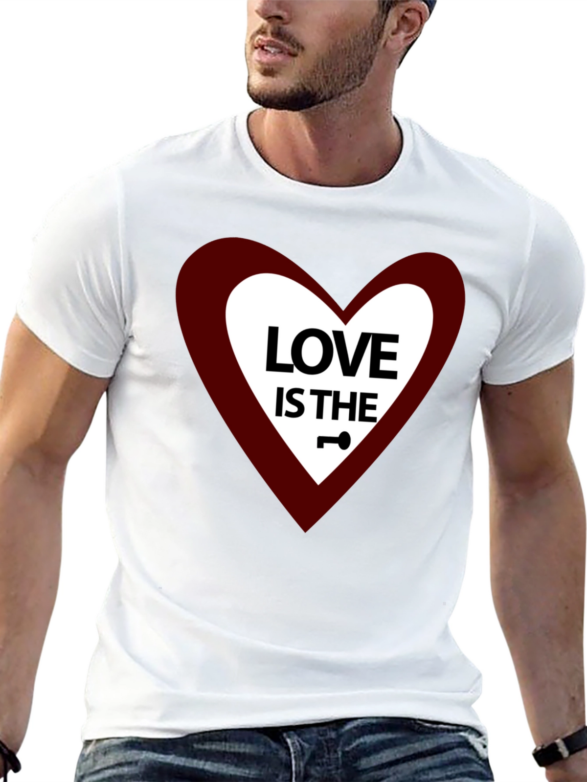 Love Is The Key Graphic T-Shirt