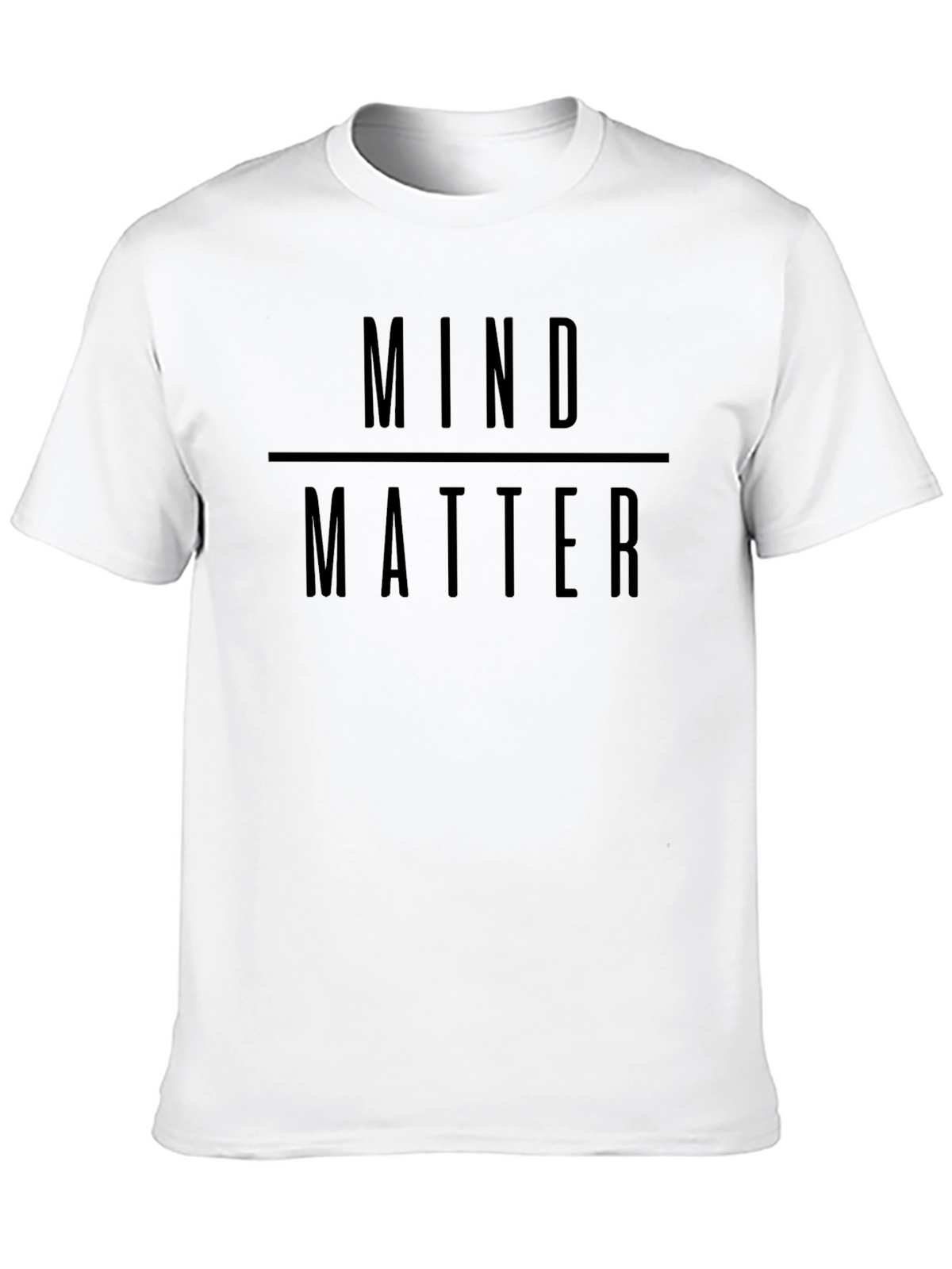 Mind Over Matter Graphic Tee - Black
