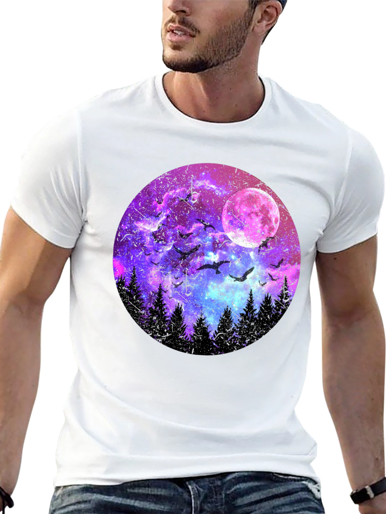 Mystic Night Sky T-Shirt