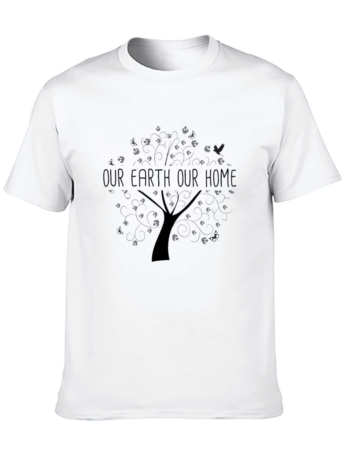 Our Earth Our Home Tree Graphic Tee