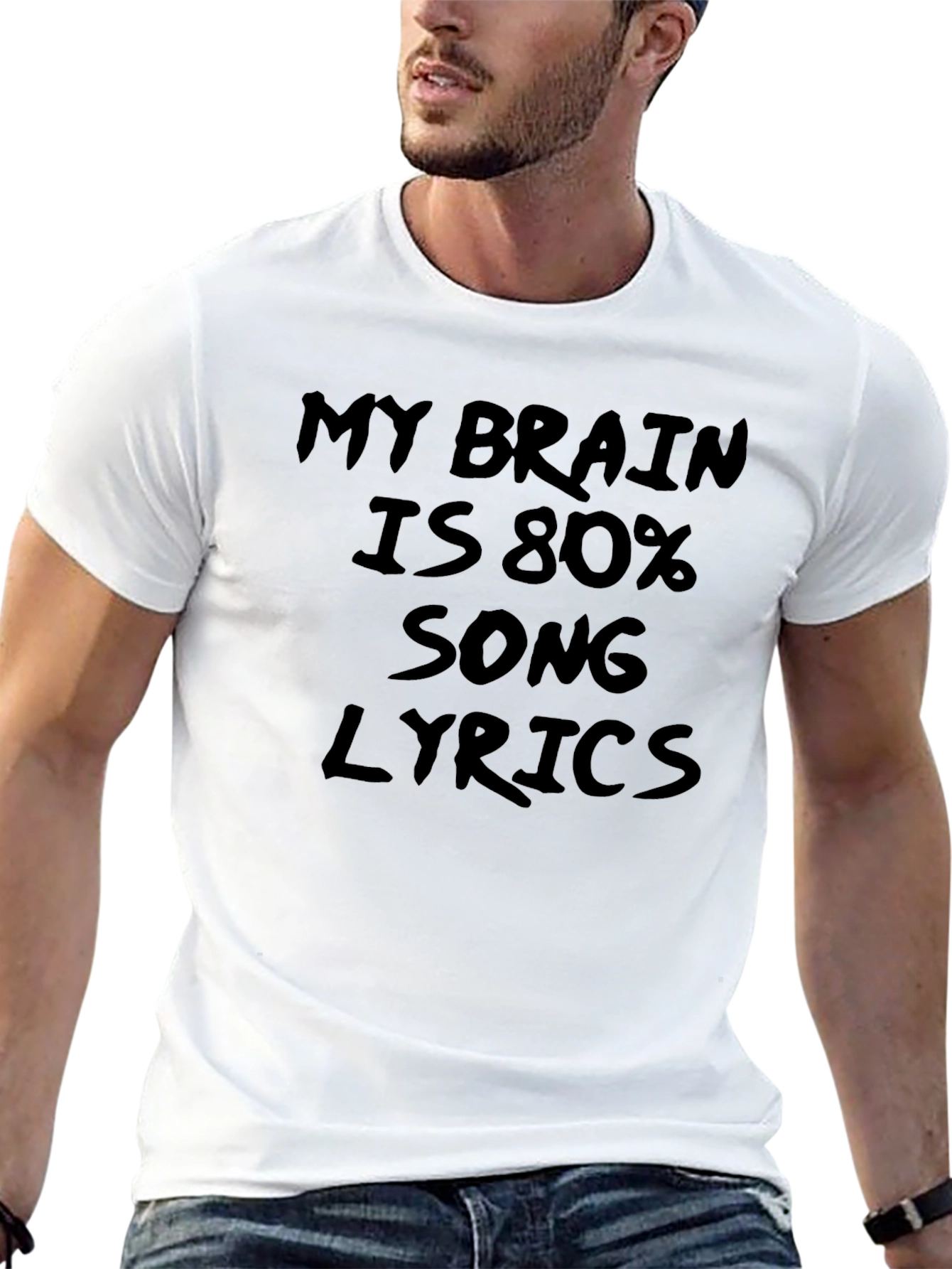 Song Lyrics T-Shirt - Funny Music Tee