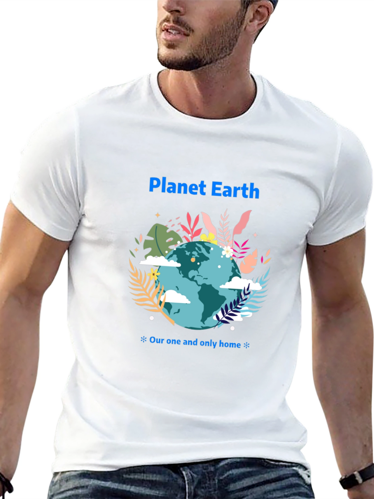 Planet Earth Graphic T-Shirt - Our Home