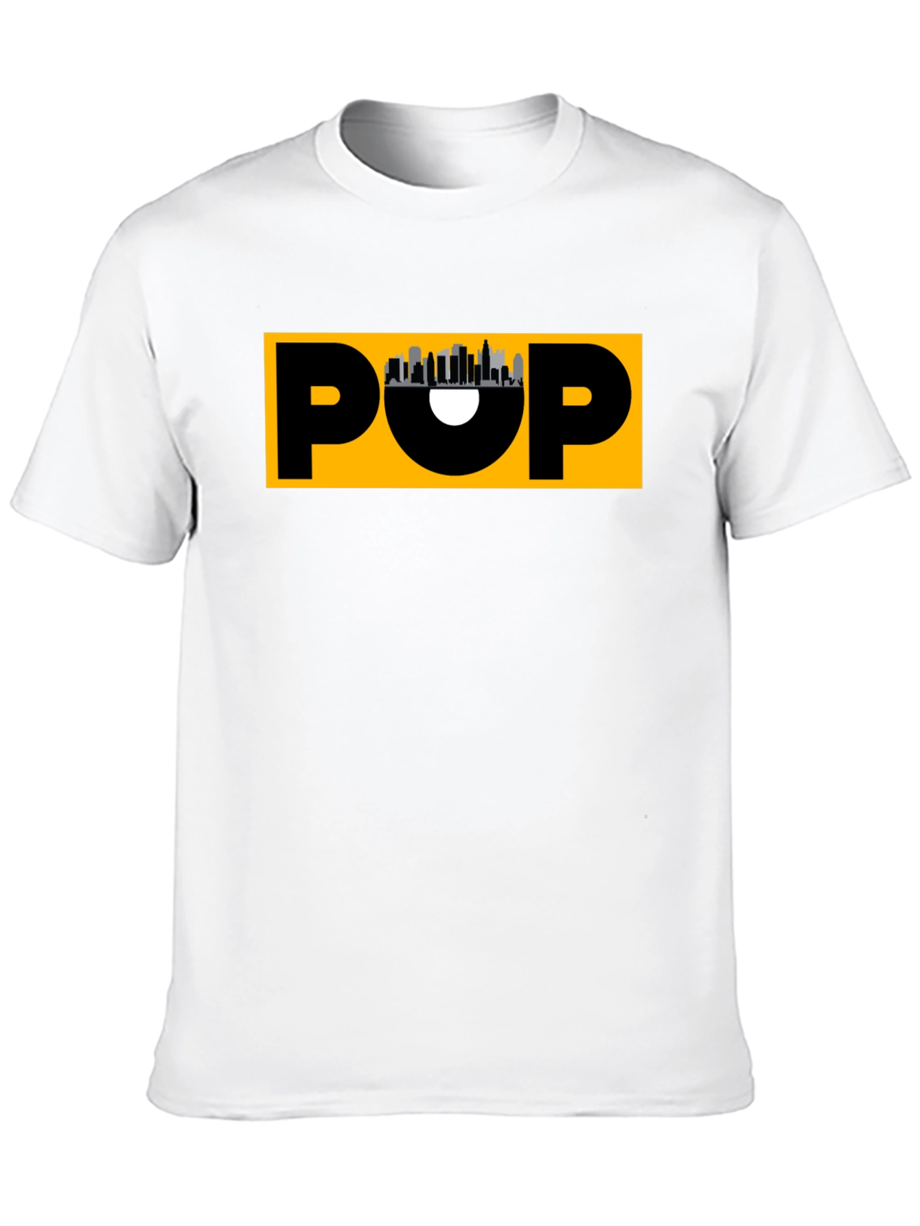 Cityscape POP Graphic T-Shirt - Modern Style
