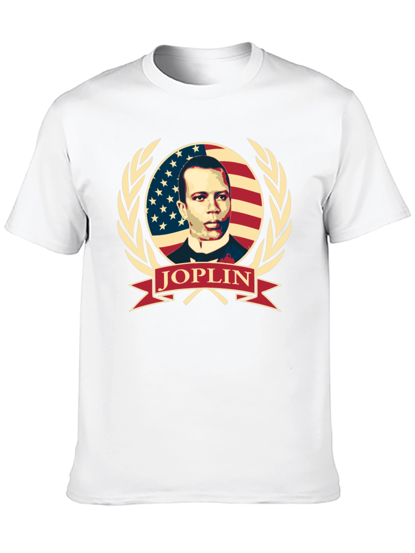 Scott Joplin Tribute T-Shirt - Ragtime Composer Tee