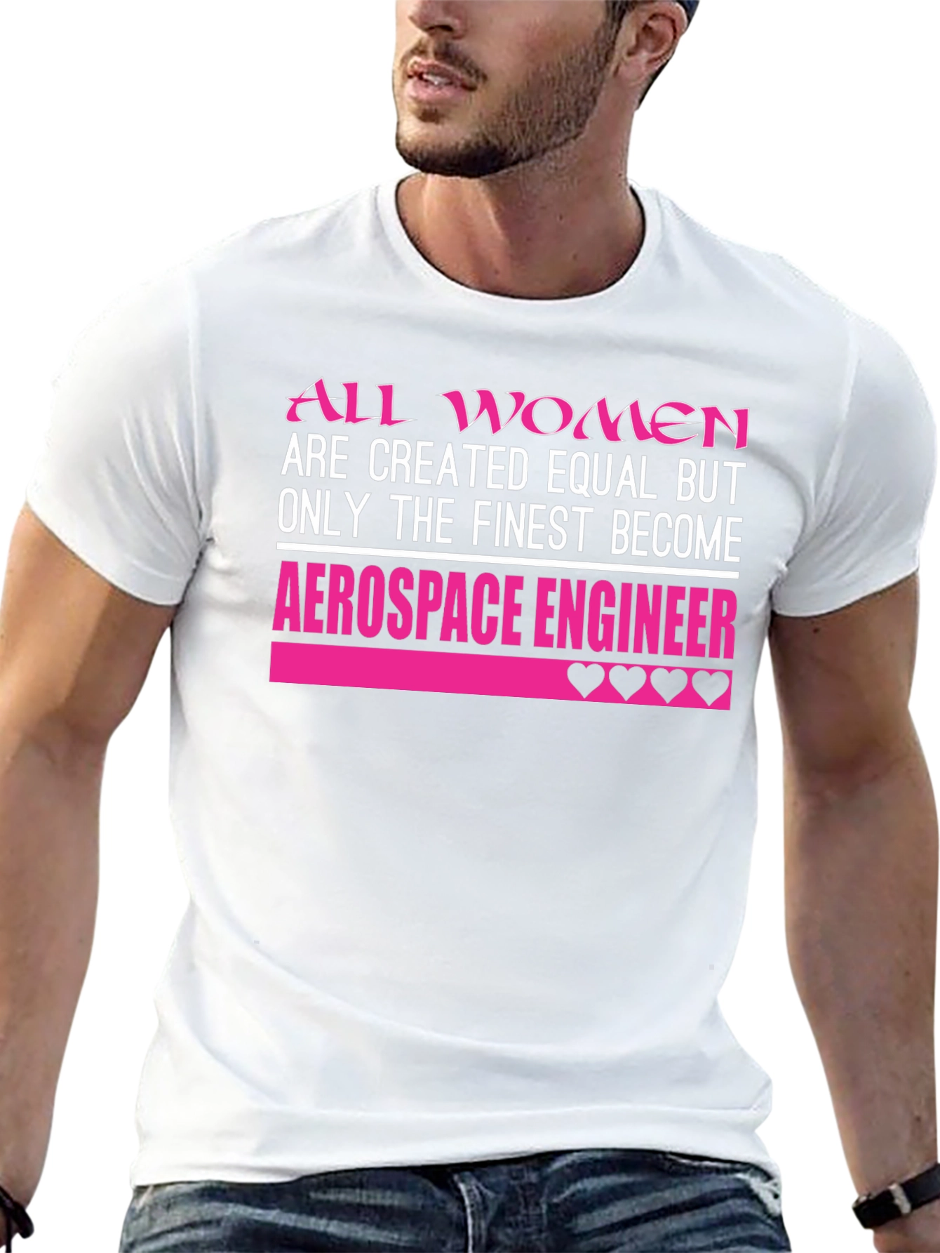 Finest Aerospace Engineer Womens T-Shirt