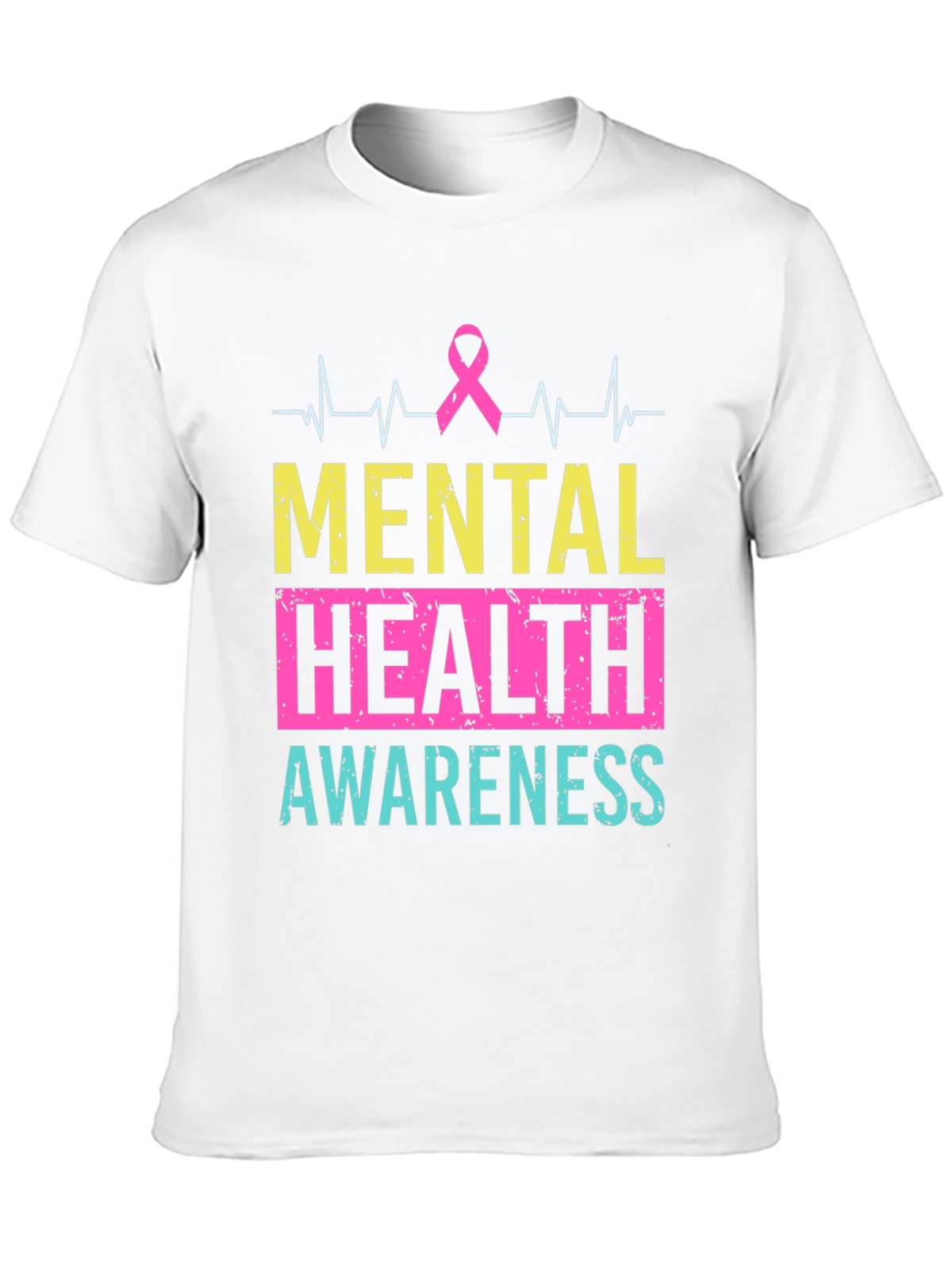 Mental Health Awareness T-Shirt - Black