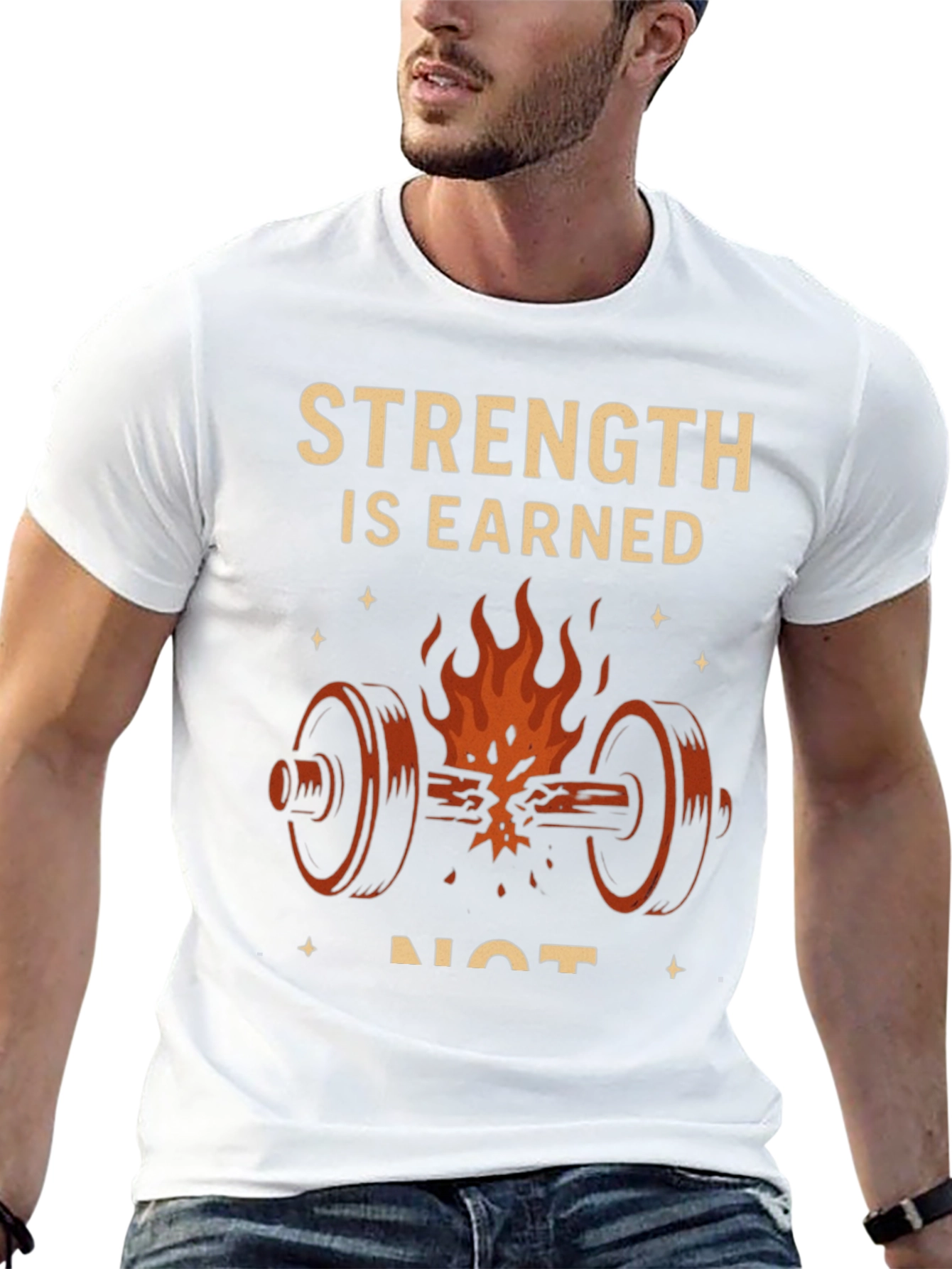 Strength is Earned Graphic Tee