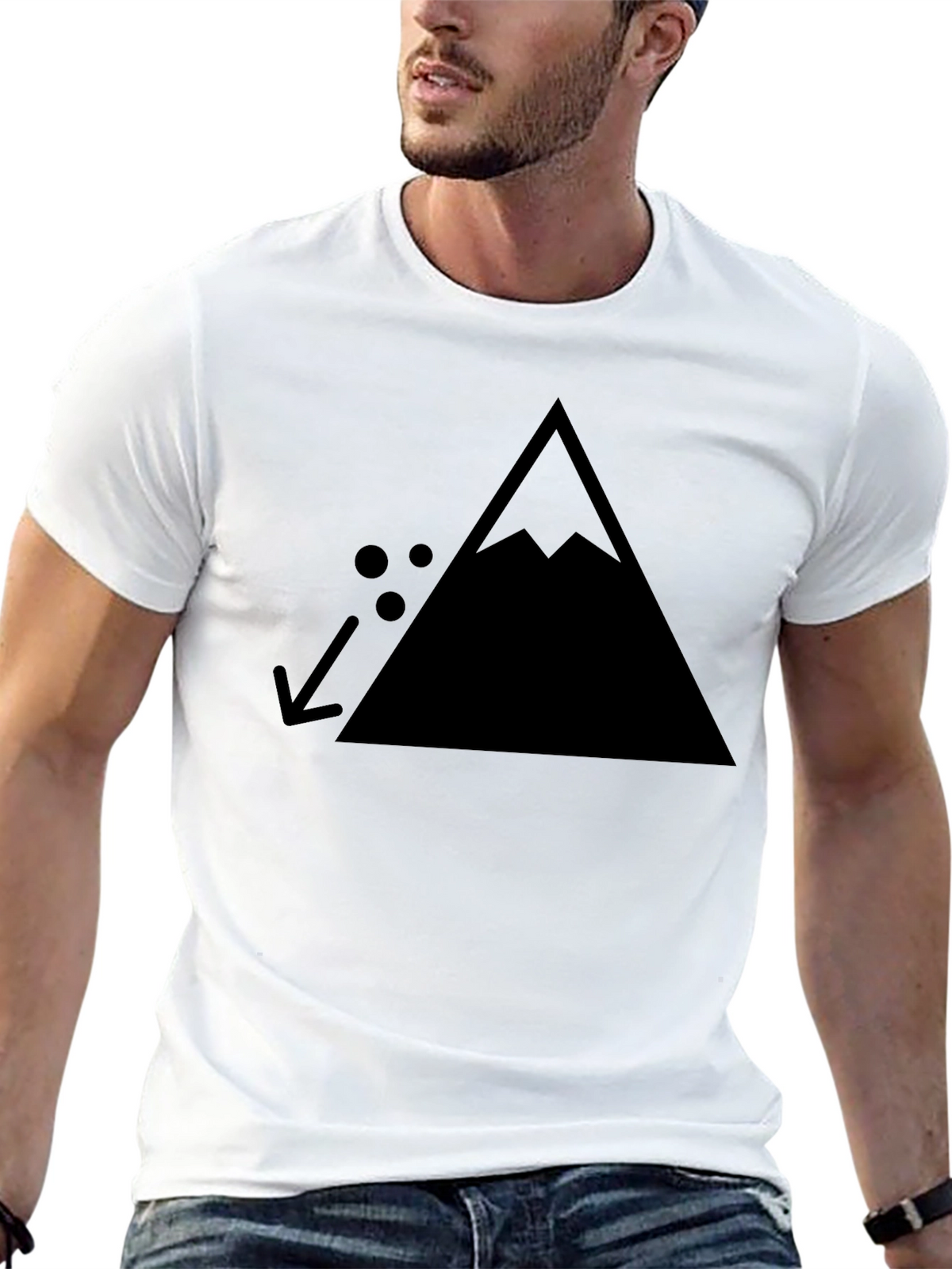 Avalanche Mountain Graphic T-Shirt
