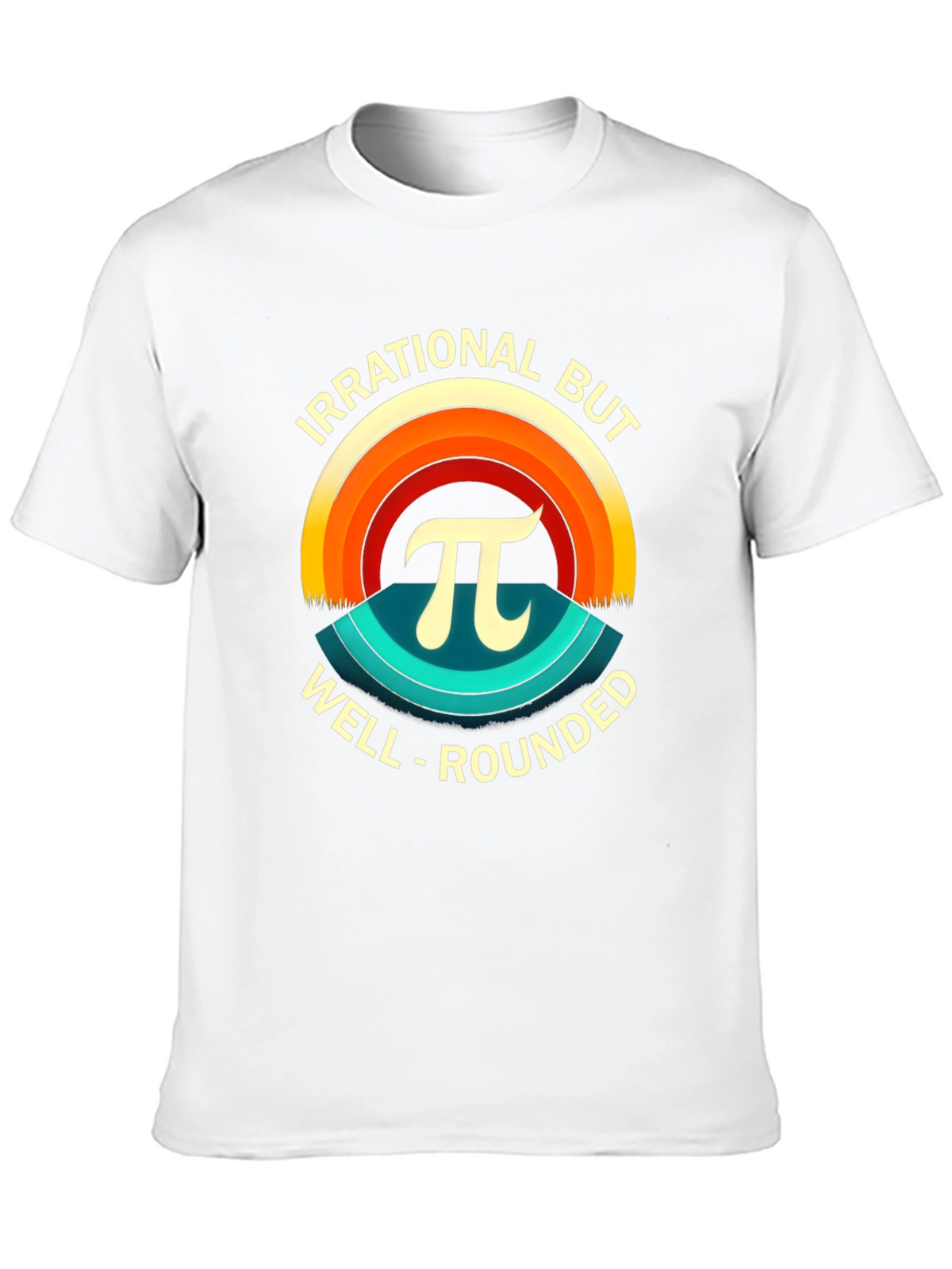 Irrational But Well-Rounded Pi T-Shirt