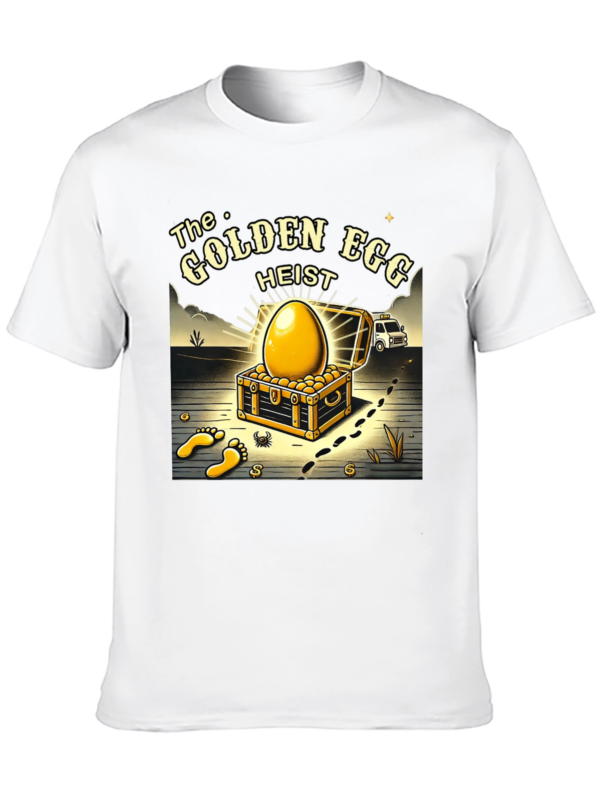 Golden Egg Heist T-Shirt - Treasure Adventure Tee