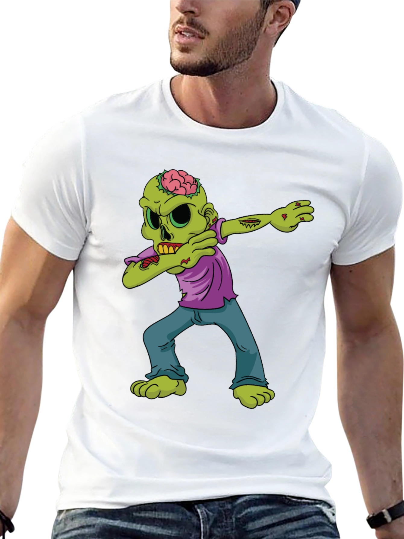Zombie Dab T-Shirt - Funny Halloween Tee