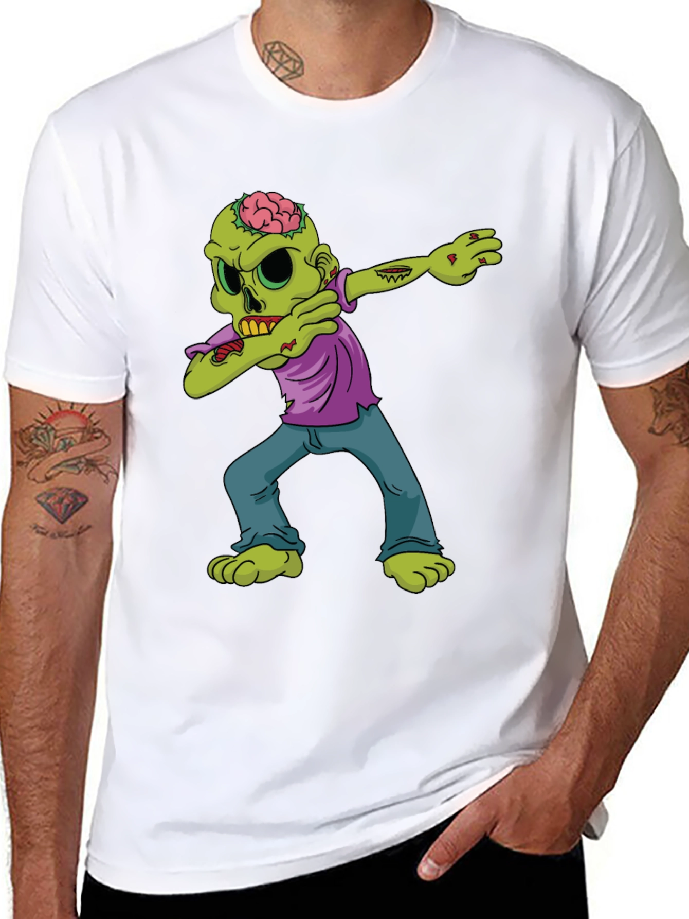 Zombie Dab T-Shirt - Funny Halloween Tee