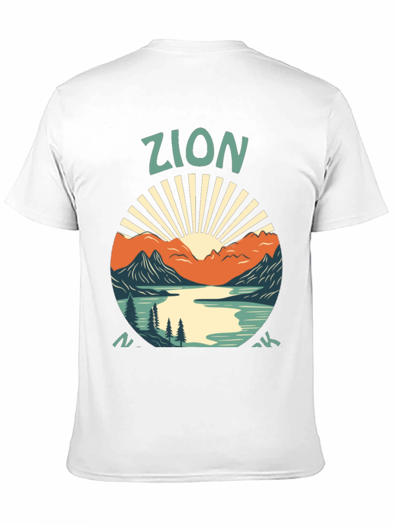Zion National Park Graphic Tee - Black T-Shirt