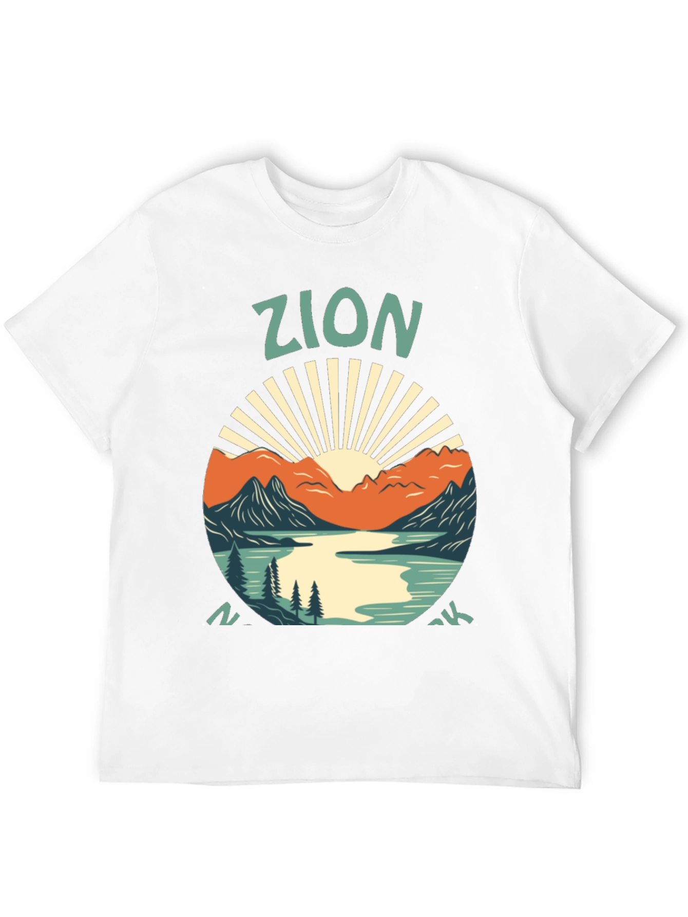 Zion National Park Graphic Tee - Black T-Shirt