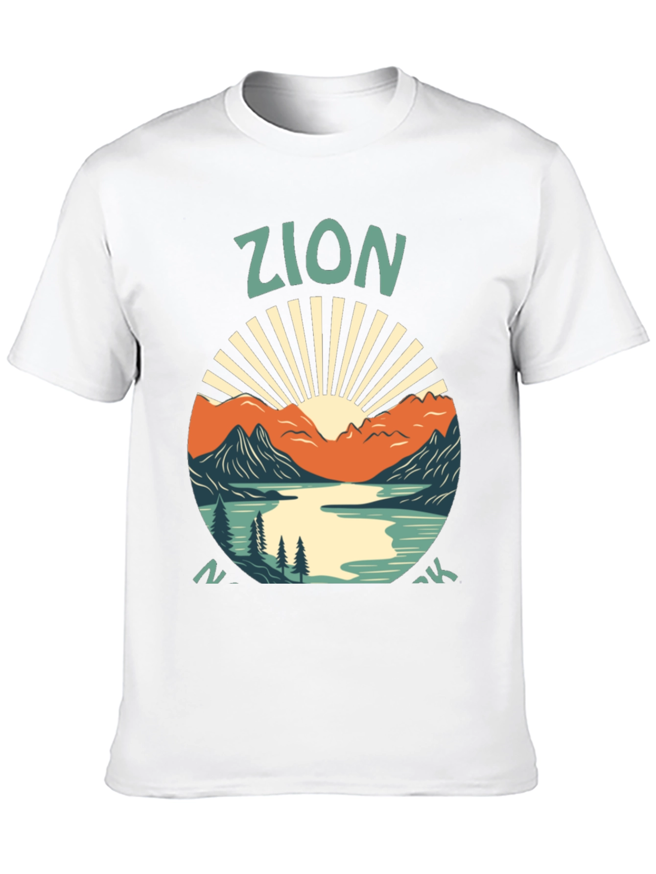 Zion National Park Graphic Tee - Black T-Shirt
