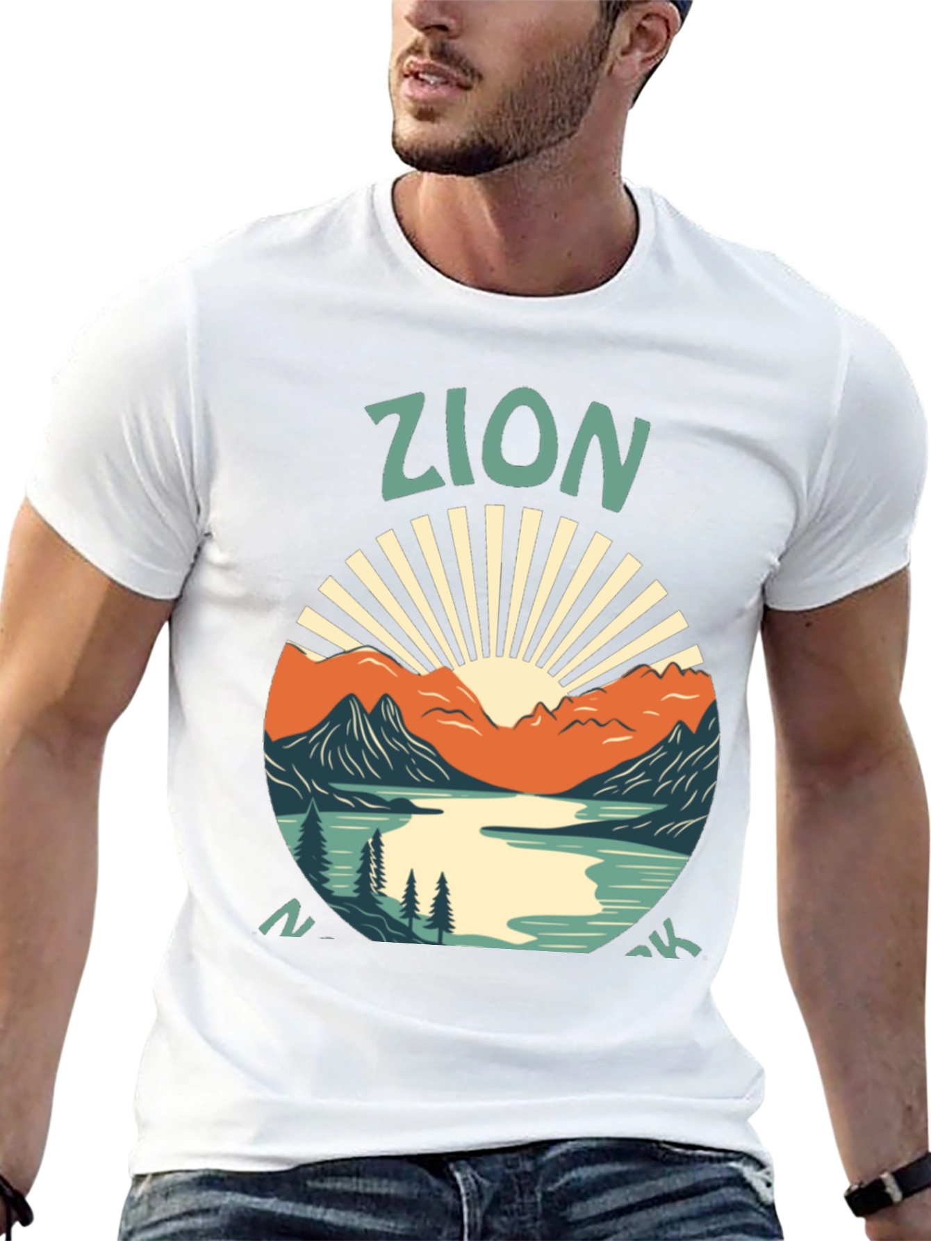 Zion National Park Graphic Tee - Black T-Shirt