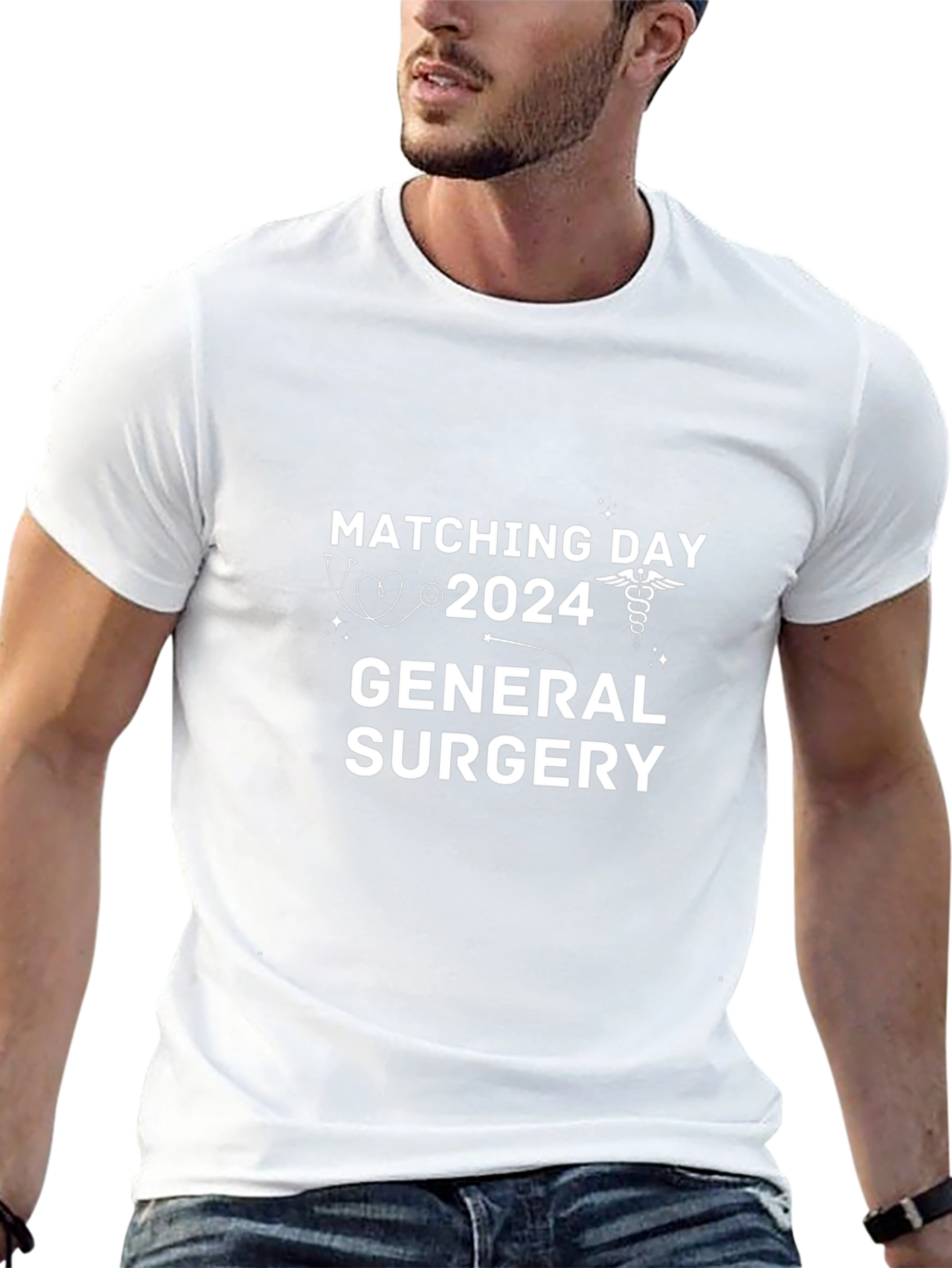 Matching Day 2024 General Surgery Black T-Shirt