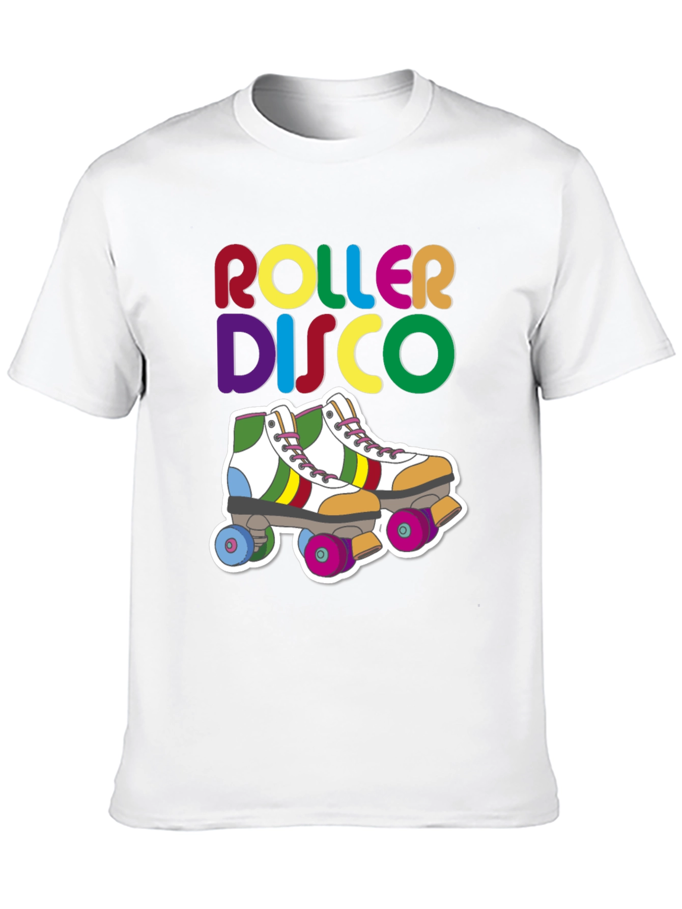 Retro Roller Disco Graphic Tee