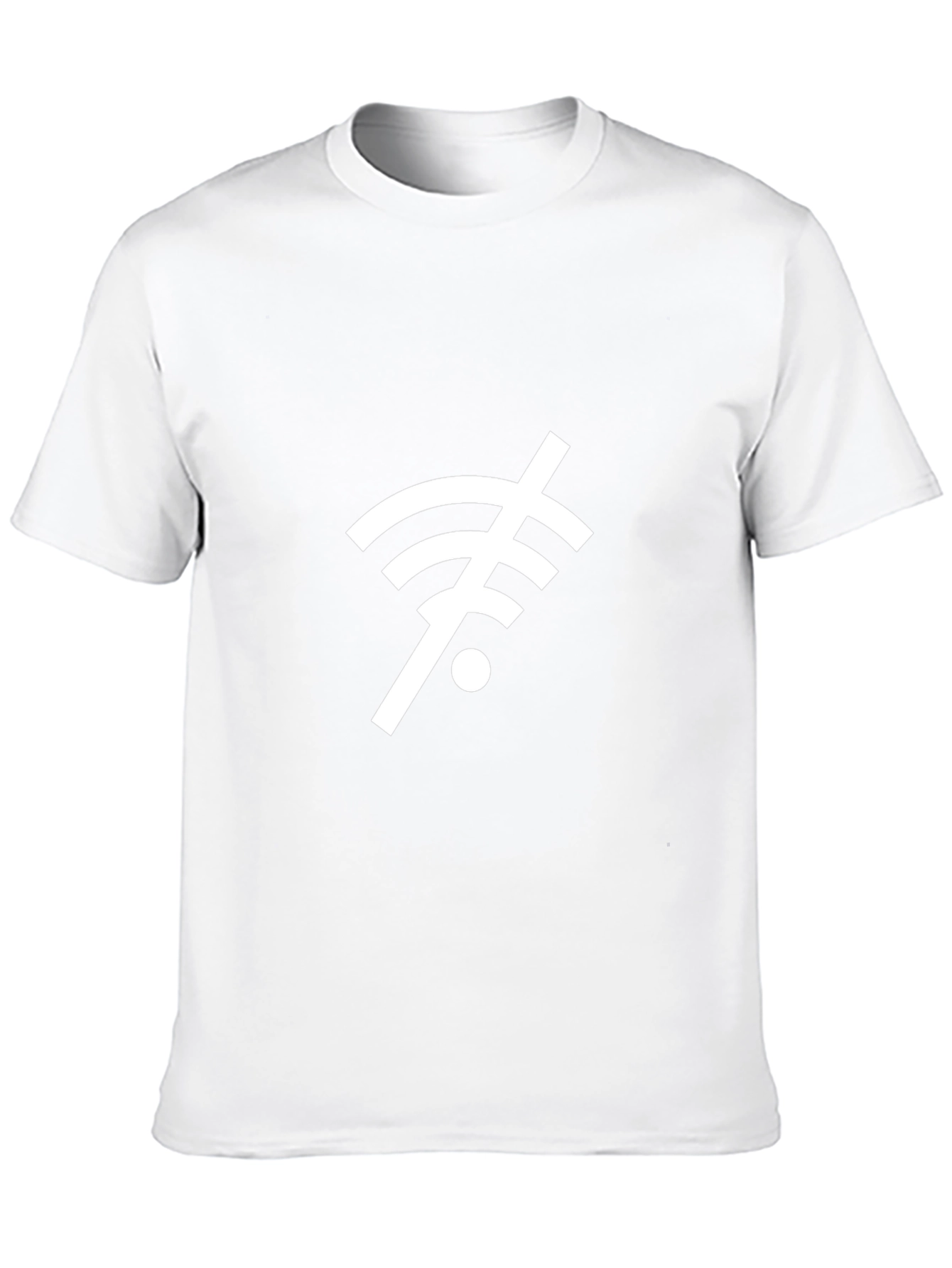 No WiFi Black T-Shirt - Disconnect & Relax