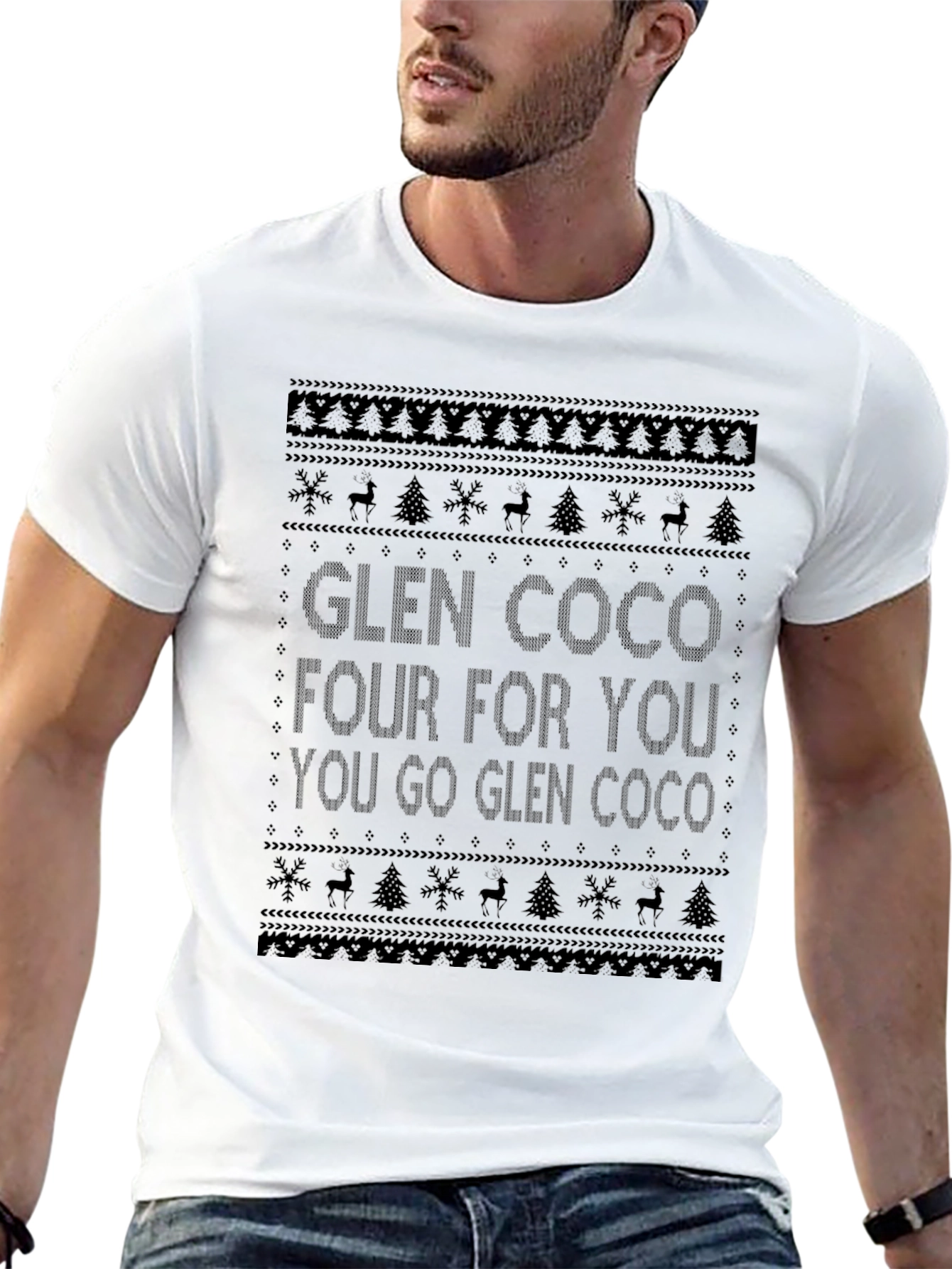 Glen Coco Ugly Christmas Sweater T-Shirt