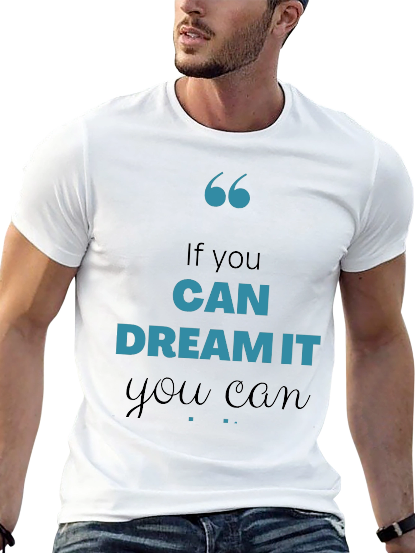 Dream It Black Graphic Tee