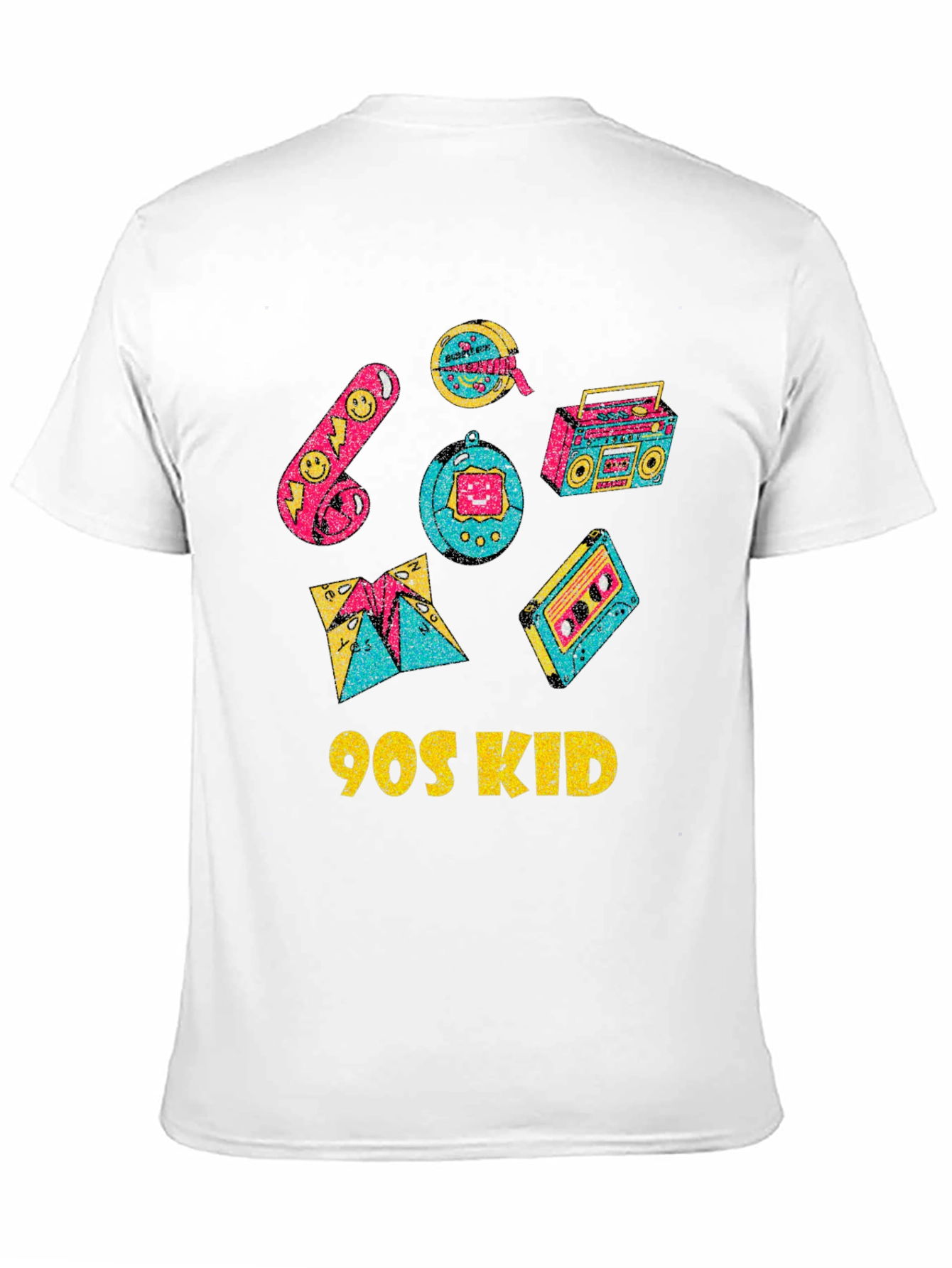 90s Kid Graphic Tee - Nostalgic Retro Style