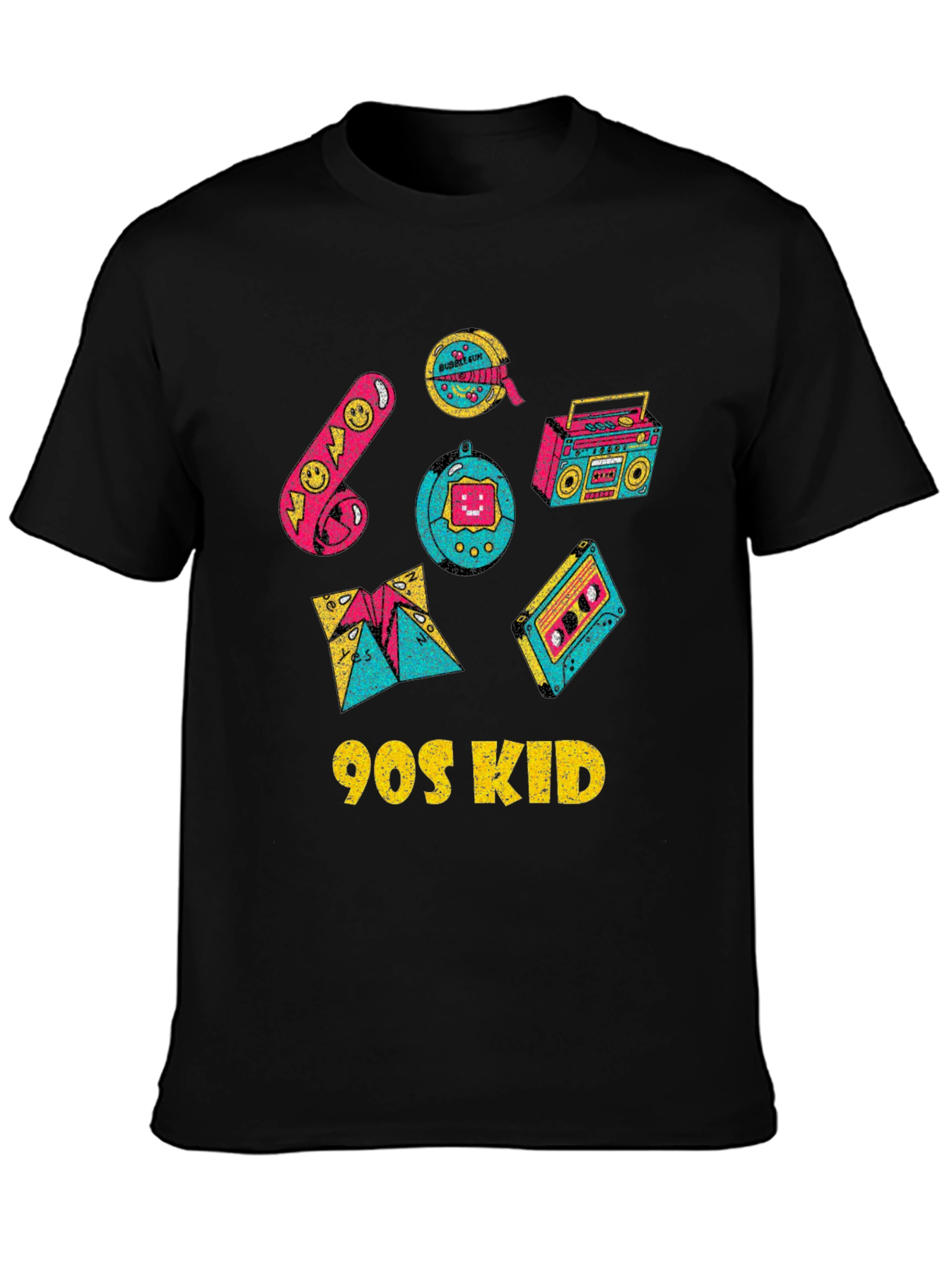 90s Kid Graphic Tee - Nostalgic Retro Style