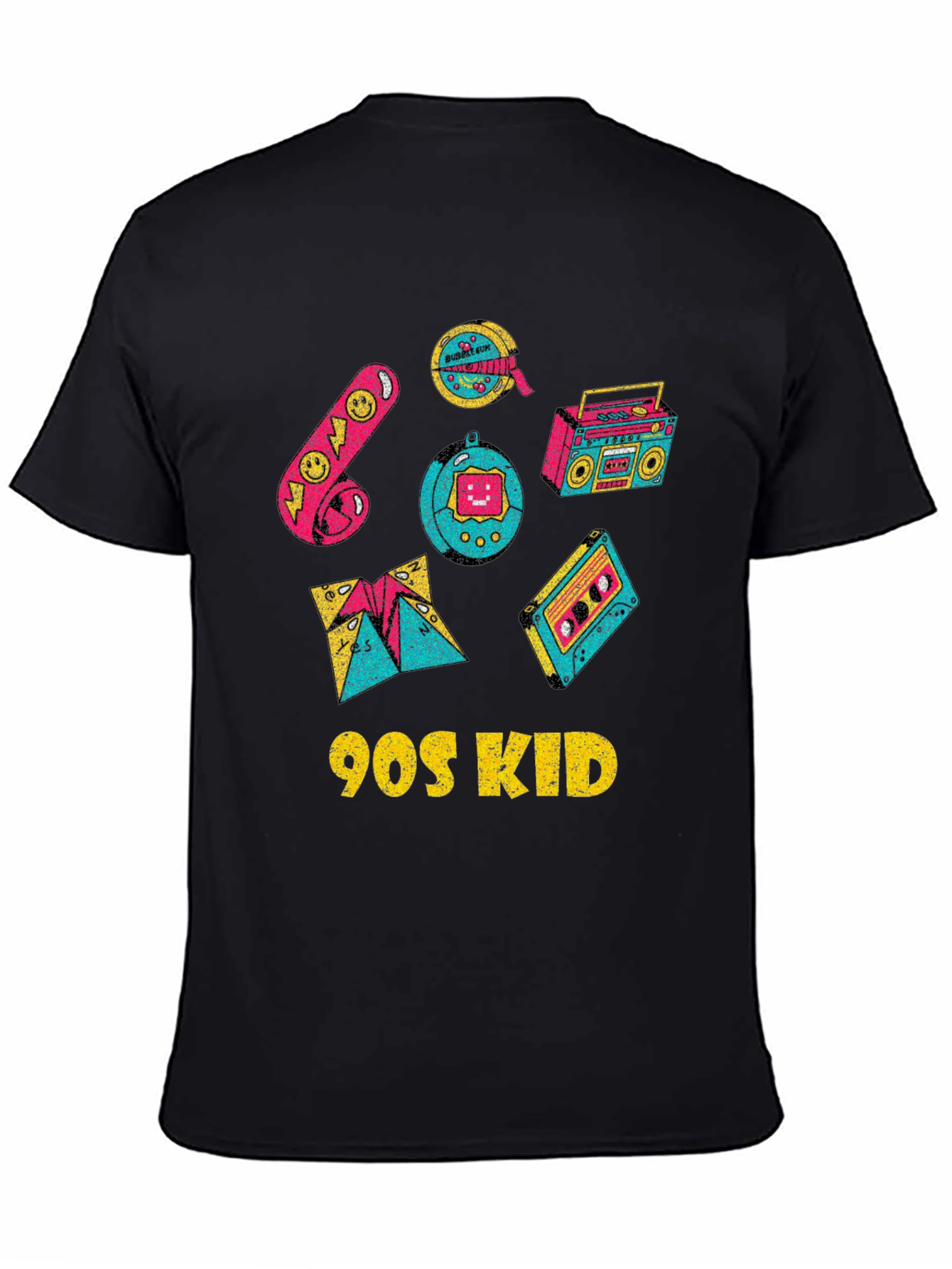 90s Kid Graphic Tee - Nostalgic Retro Style