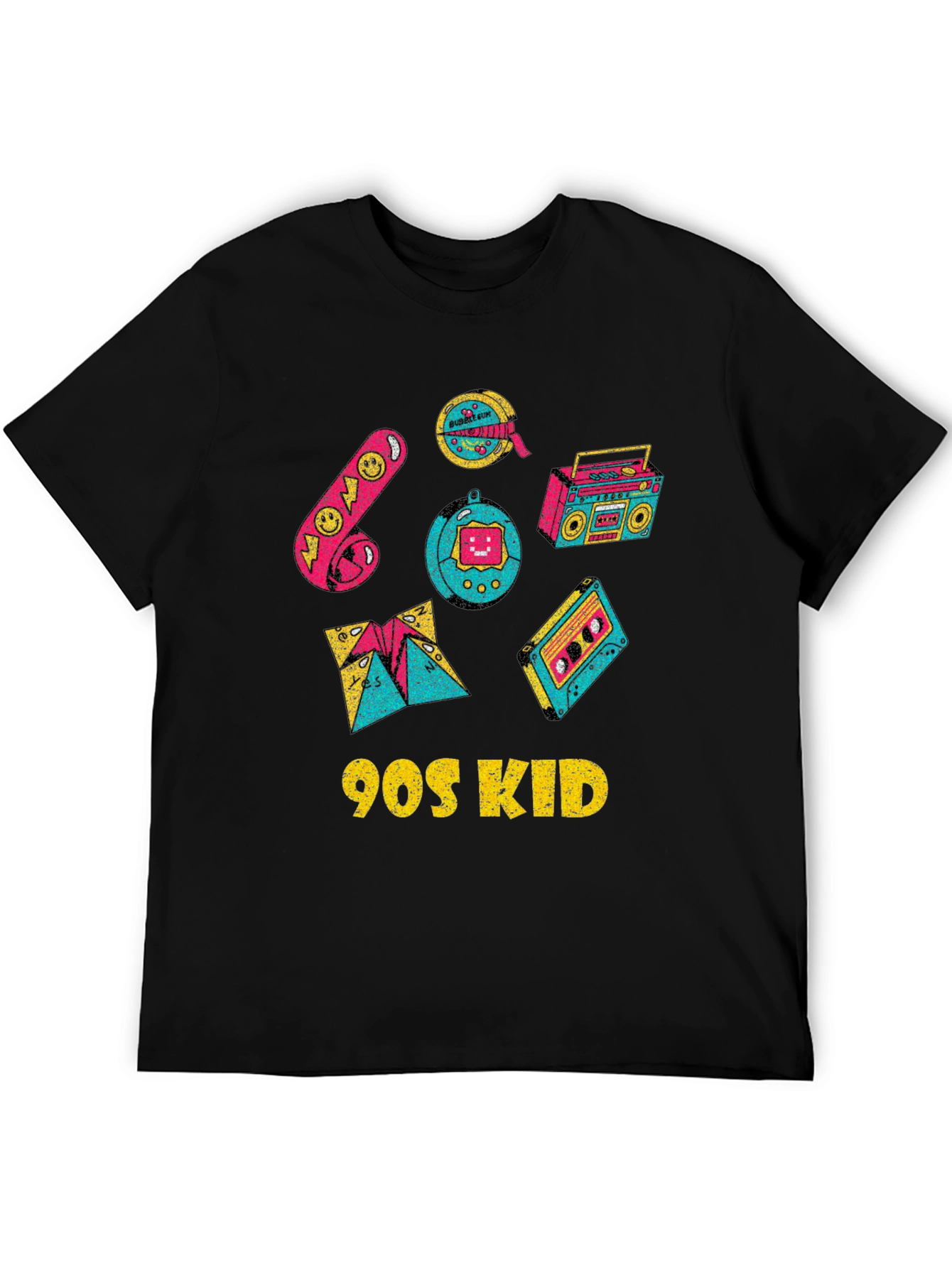 90s Kid Graphic Tee - Nostalgic Retro Style