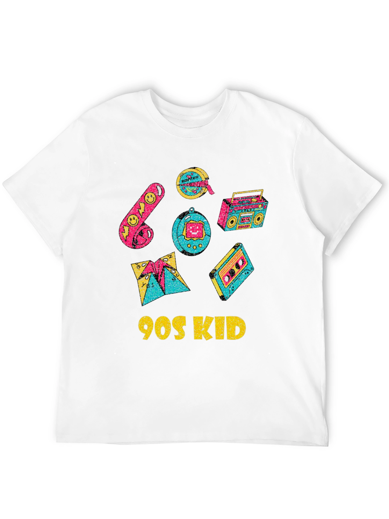90s Kid Graphic Tee - Nostalgic Retro Style