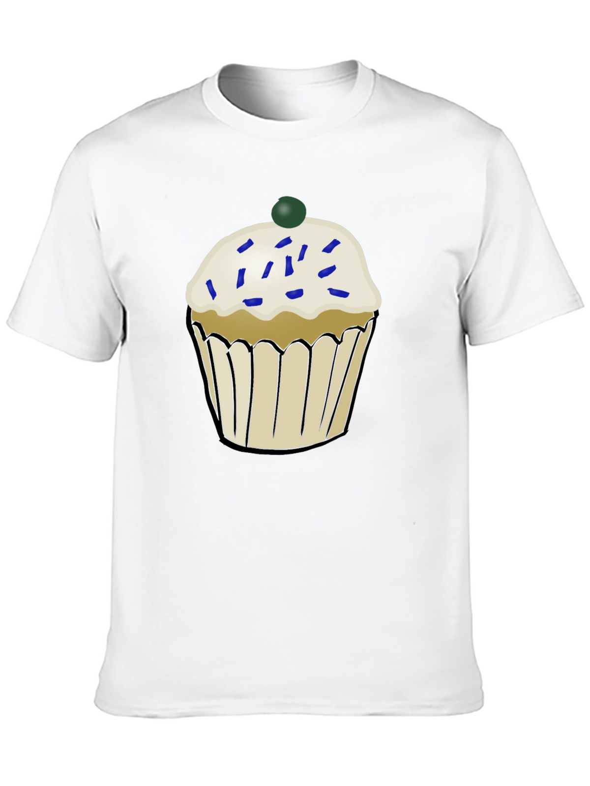 Cupcake Graphic T-Shirt - Sweet Tooth Style!