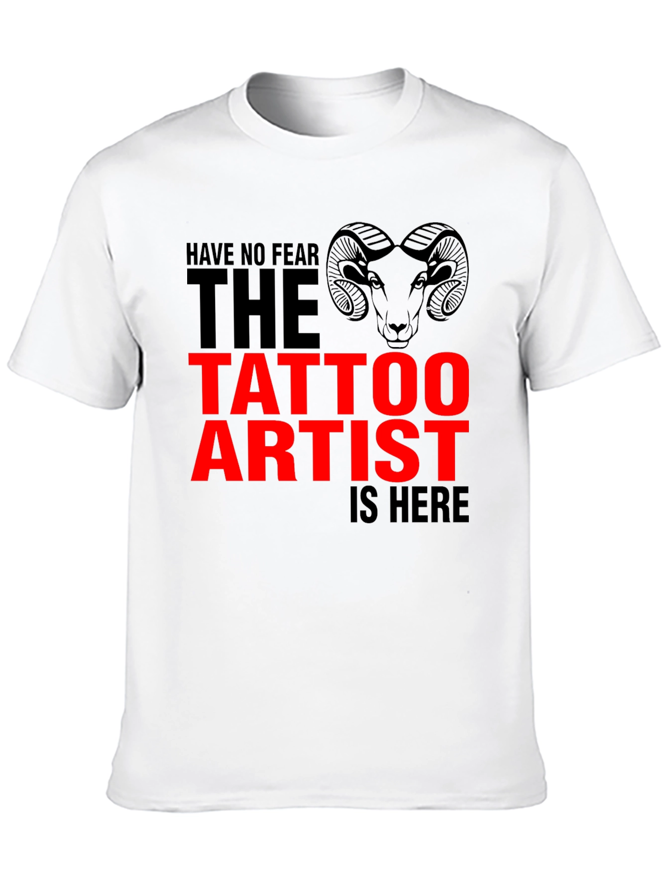 Tattoo Artist Graphic T-Shirt - Black Cotton Tee