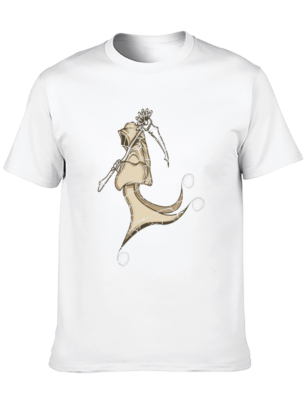 Grim Reaper Graphic Tee - Dark Humor T-Shirt