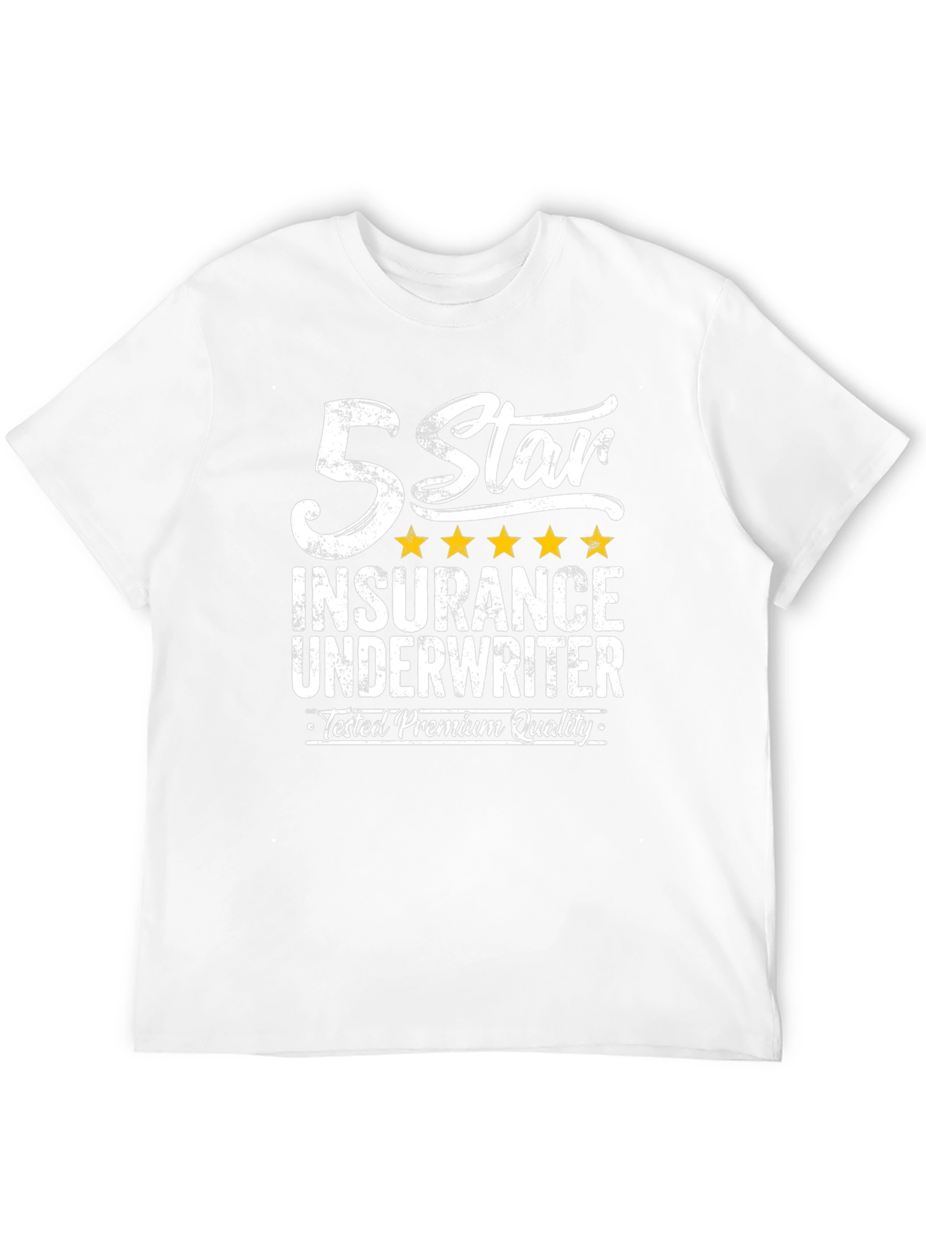 5 Star Insurance Underwriter Premium T-Shirt