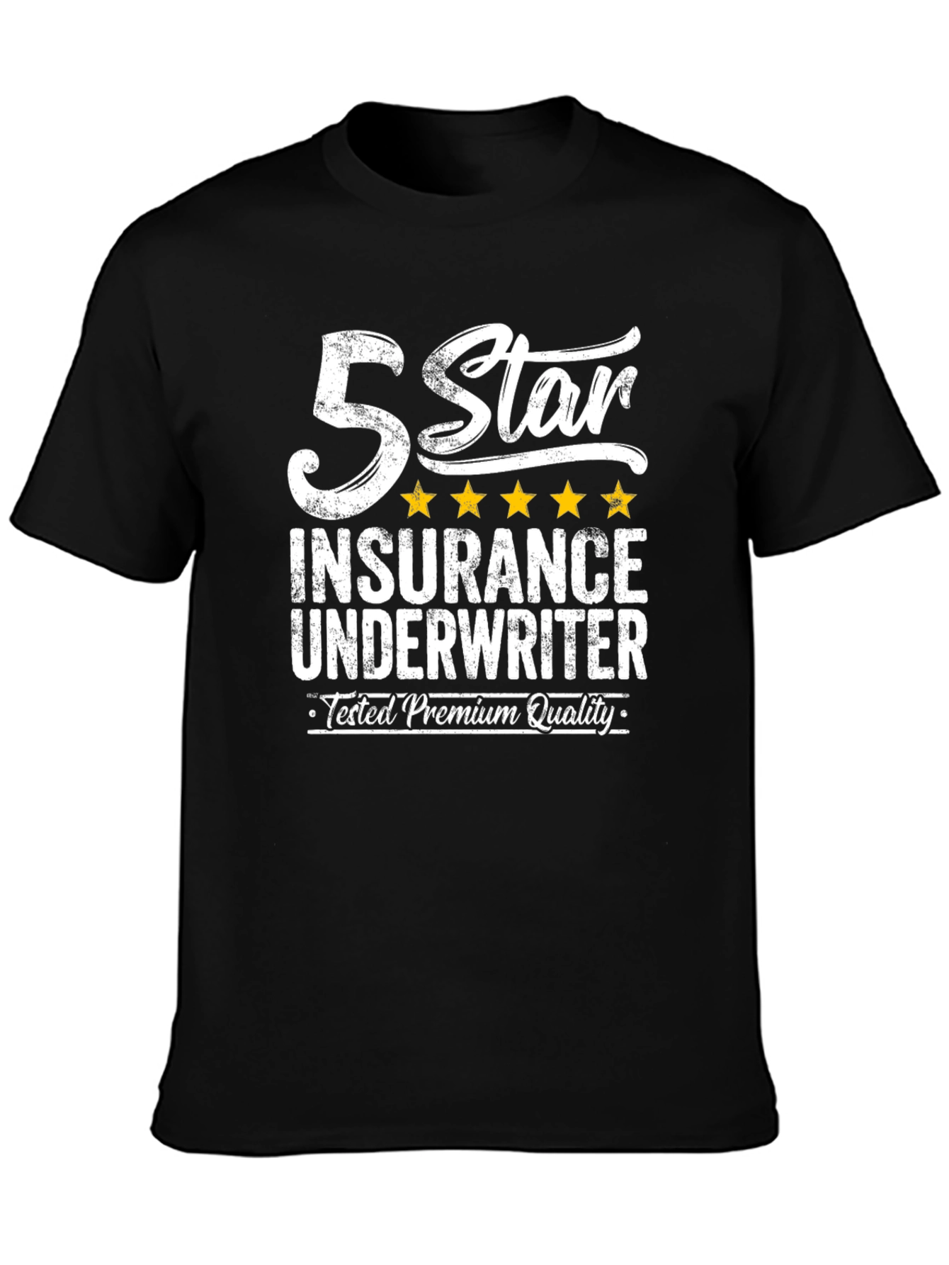 5 Star Insurance Underwriter Premium T-Shirt