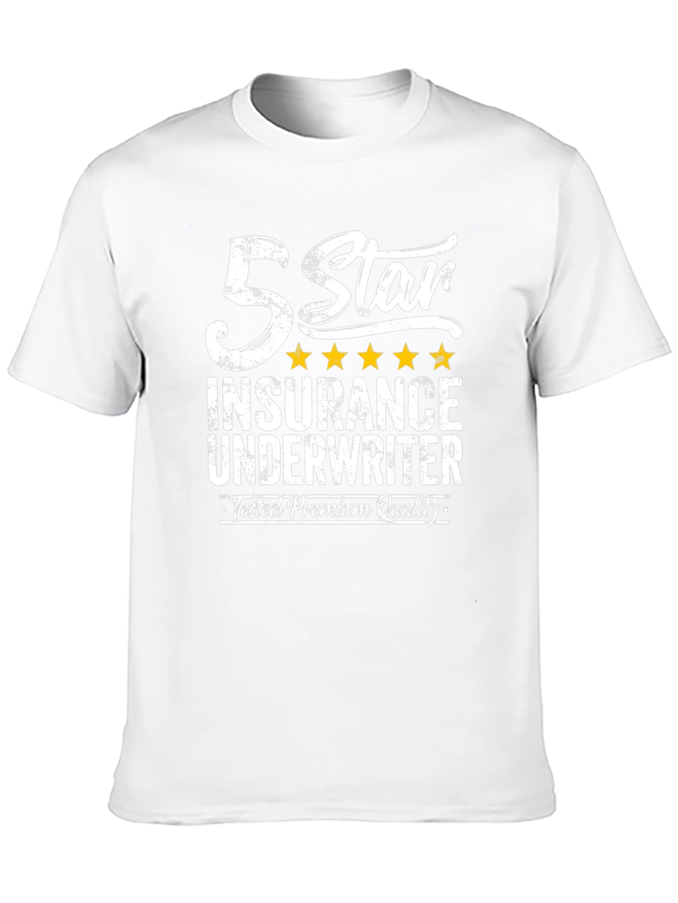 5 Star Insurance Underwriter Premium T-Shirt