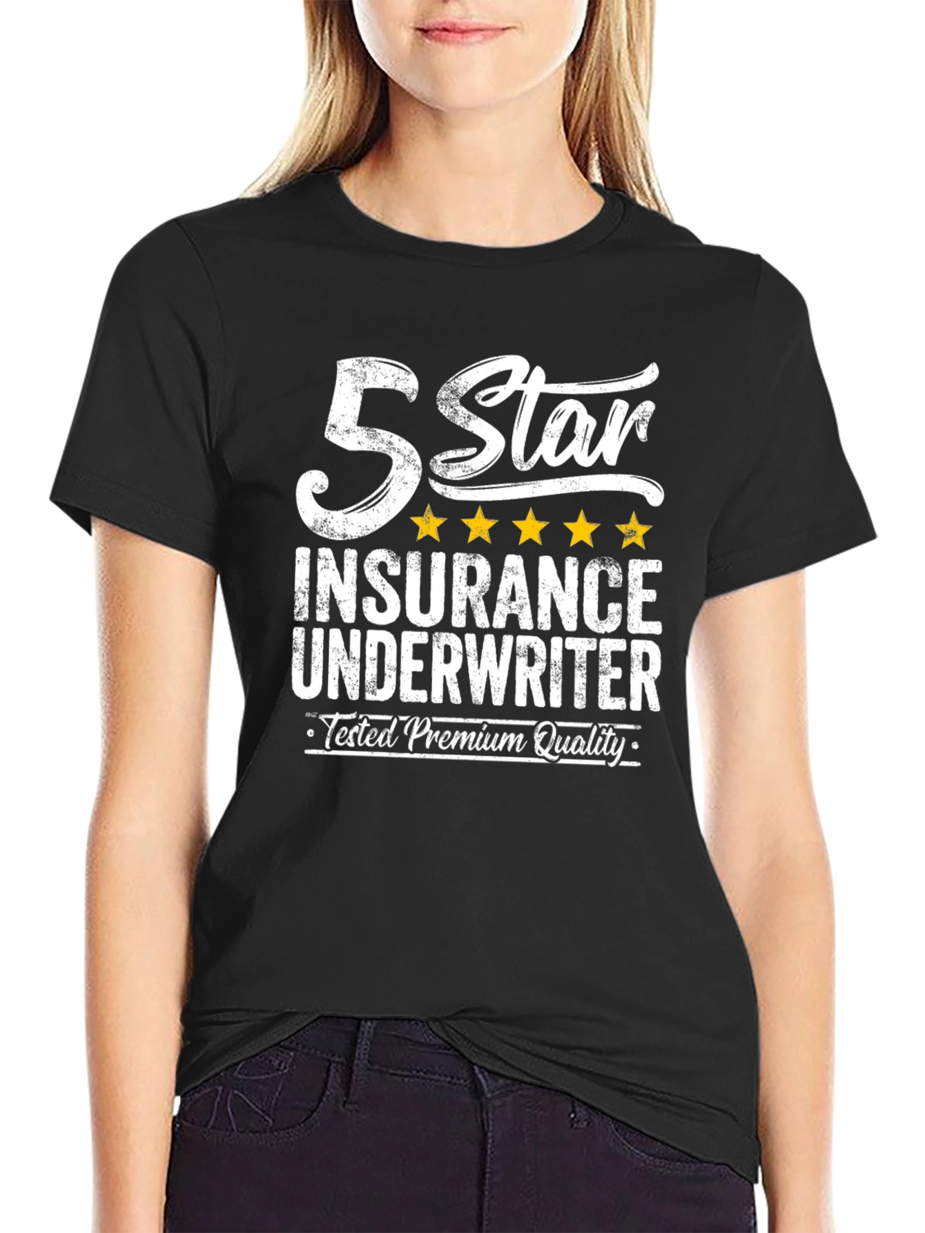 5 Star Insurance Underwriter Premium T-Shirt