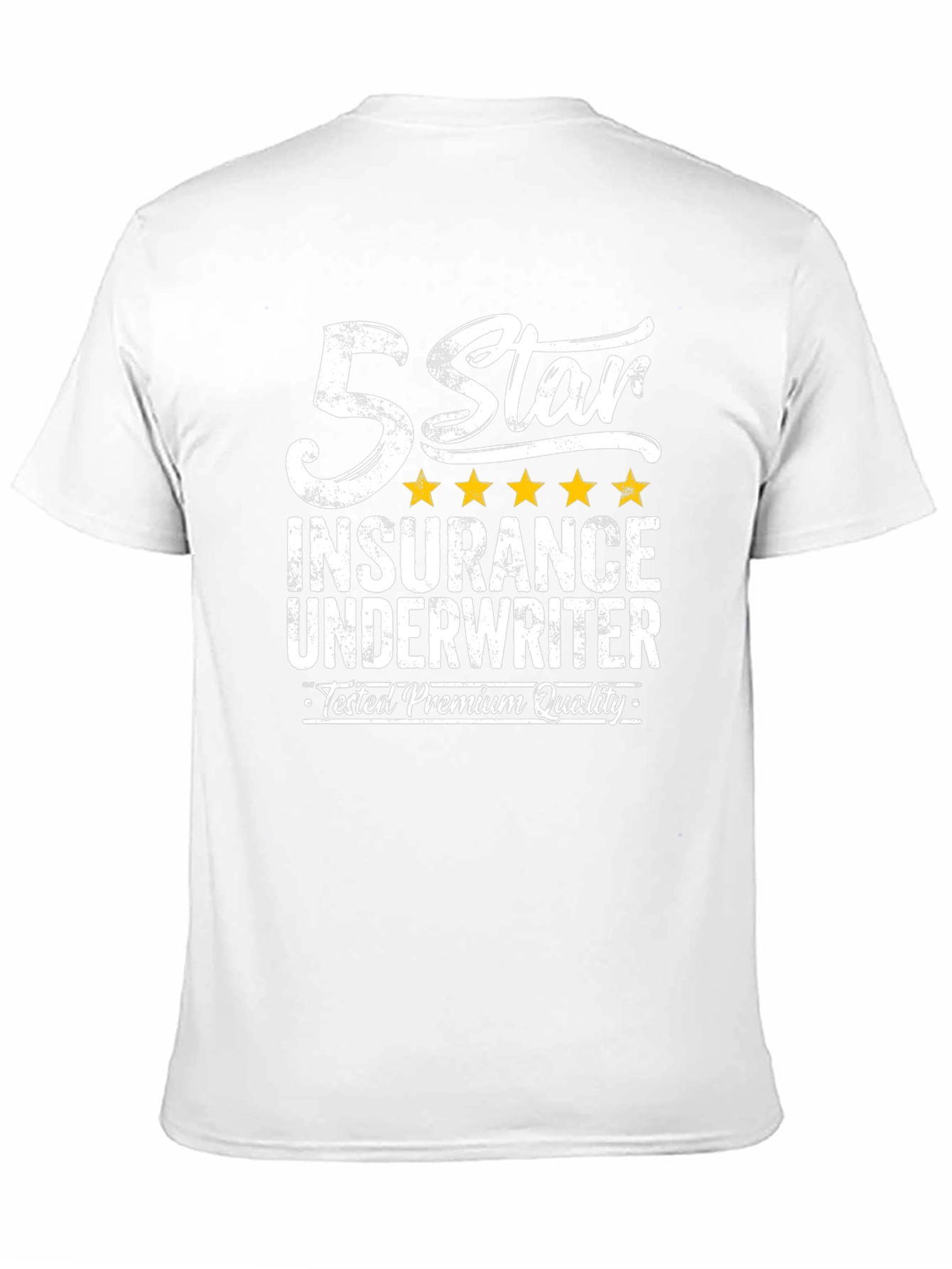 5 Star Insurance Underwriter Premium T-Shirt