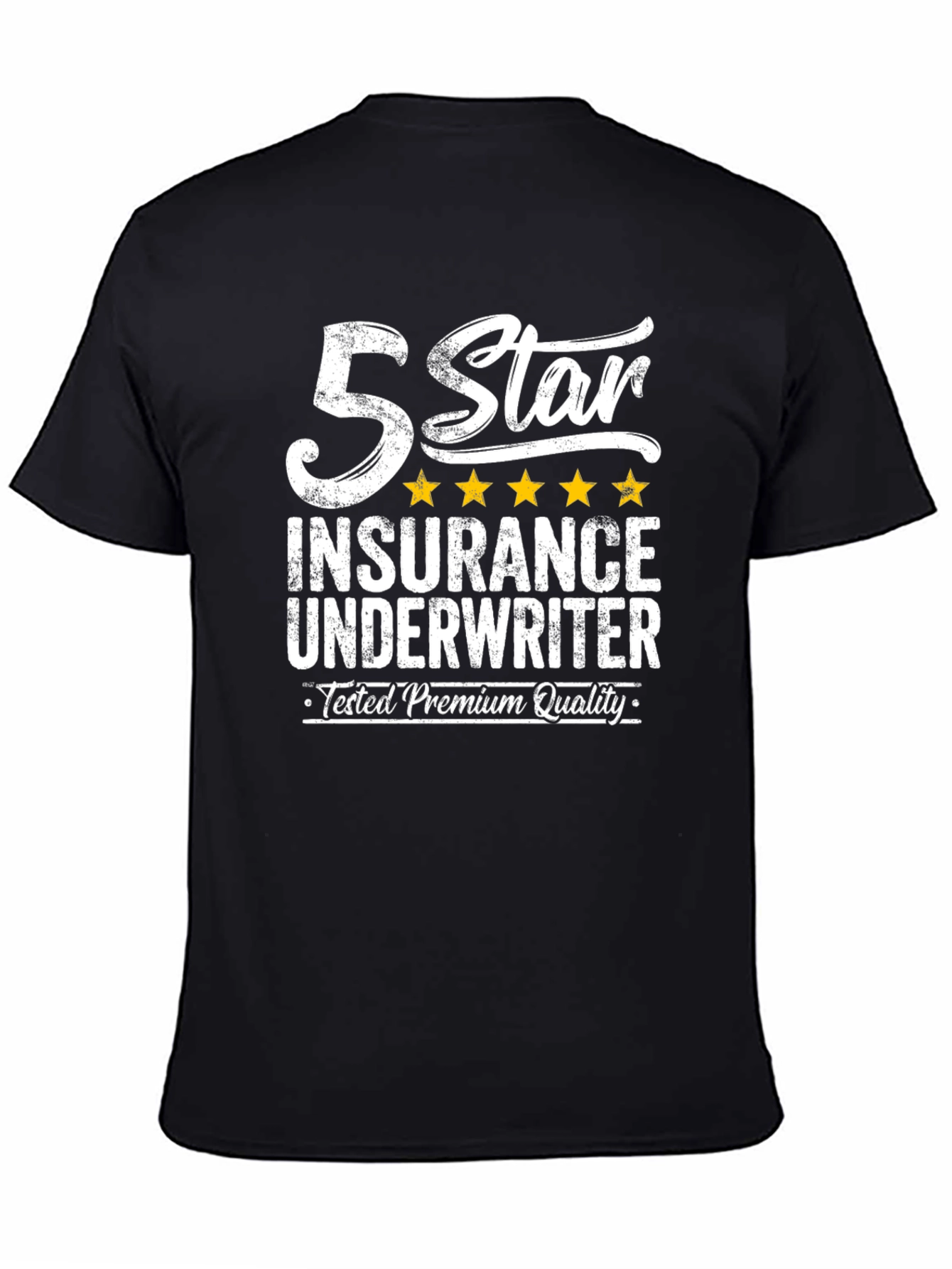 5 Star Insurance Underwriter Premium T-Shirt
