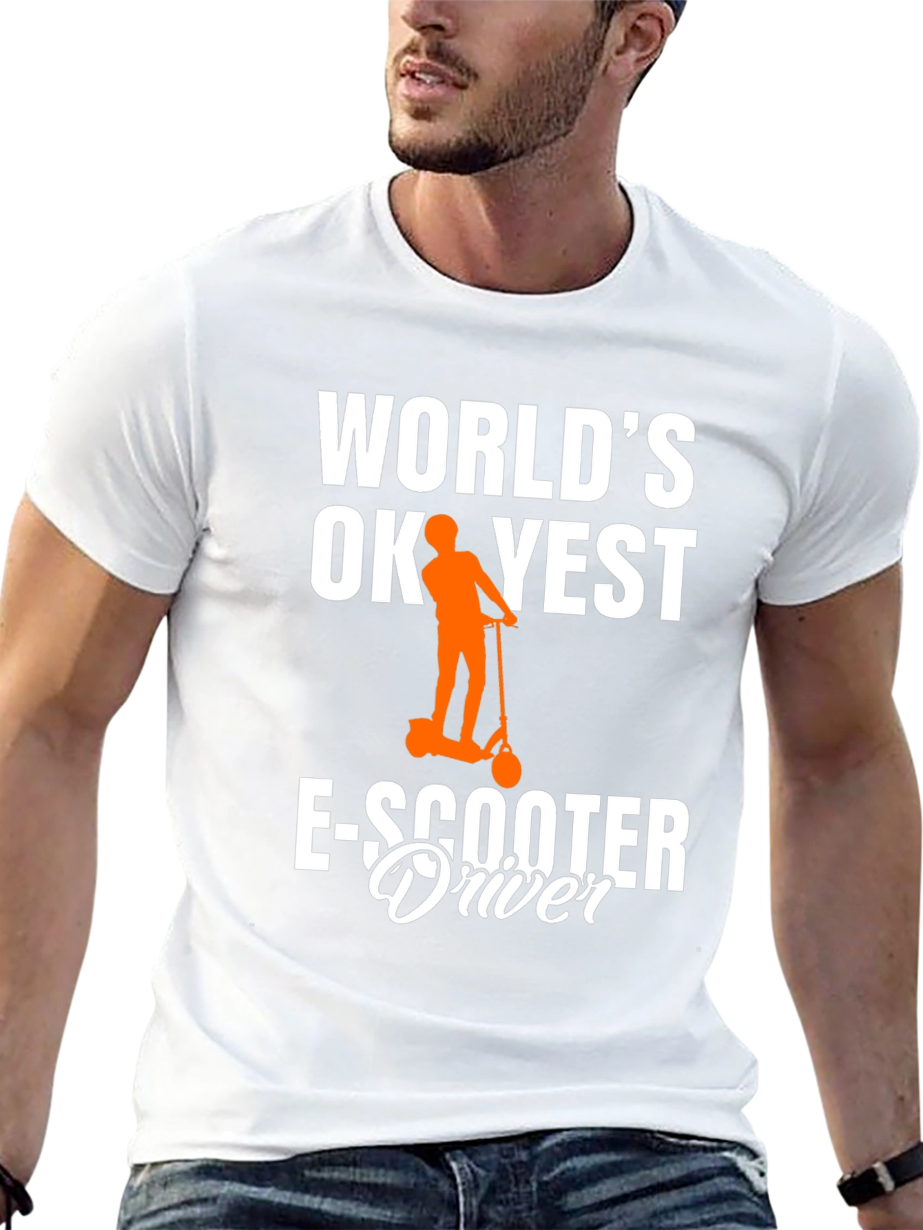 Worlds Okayest E-Scooter Driver T-Shirt