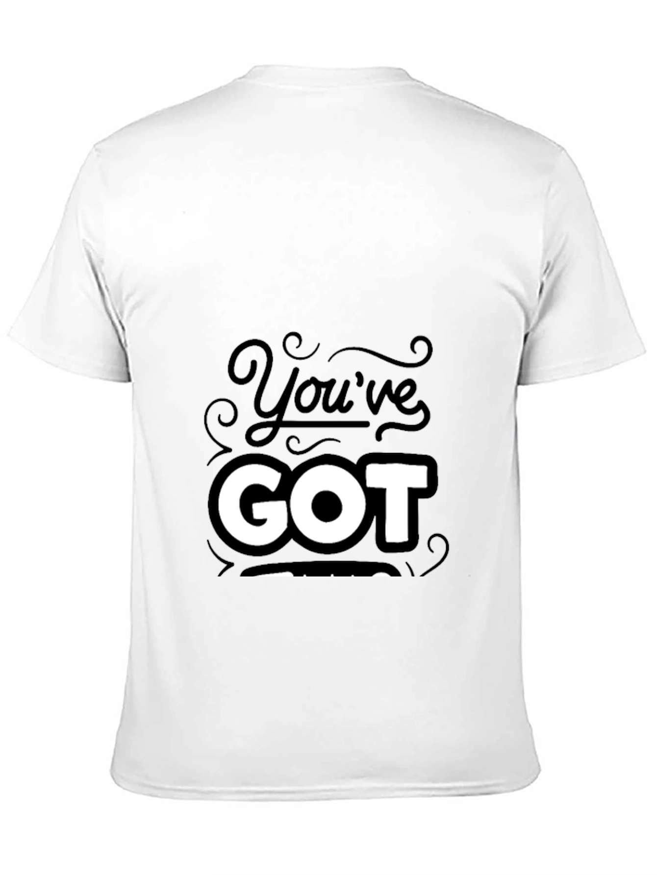 Youve Got This Black Graphic Tee