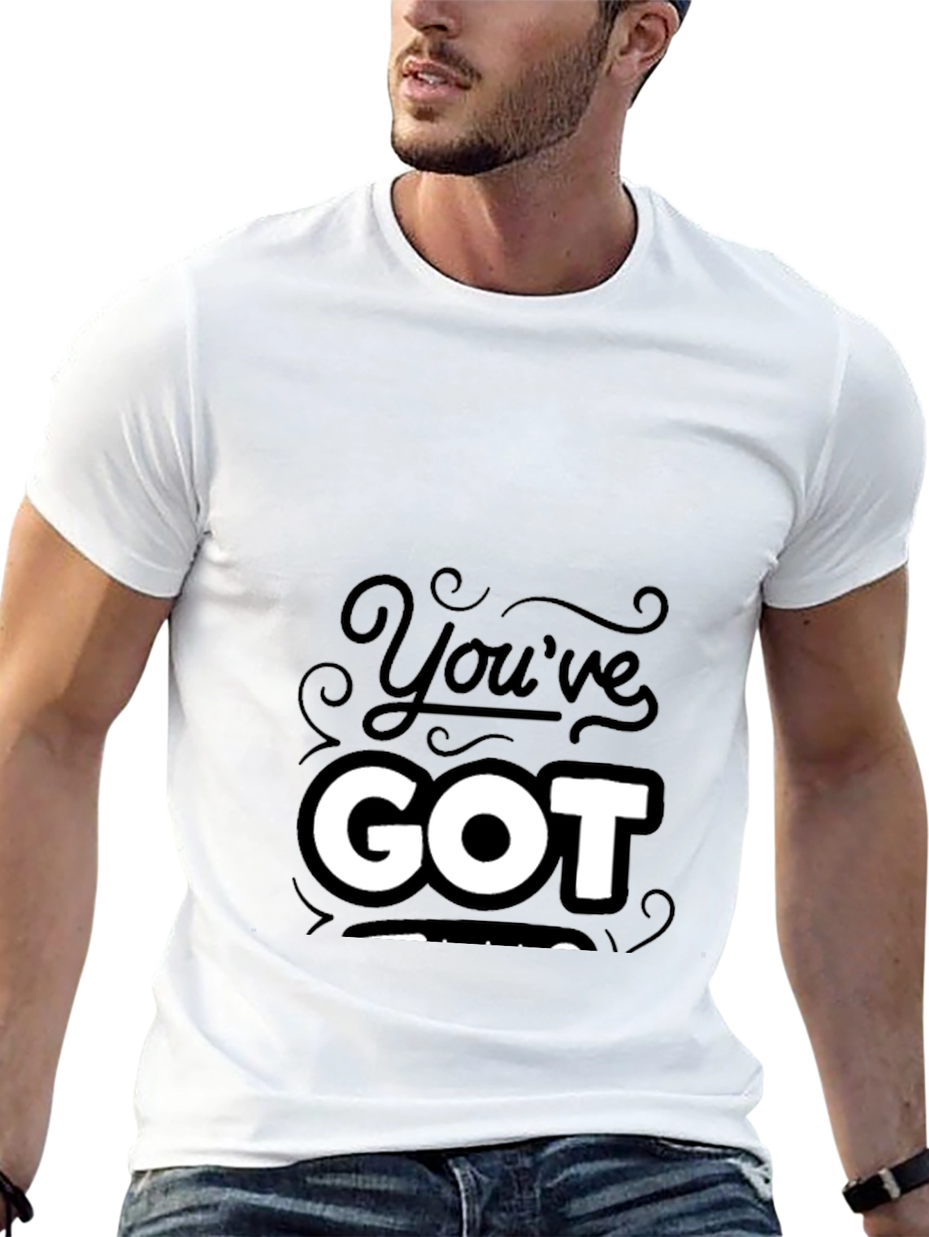 Youve Got This Black Graphic Tee